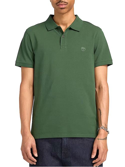 Dunstan River Tee - Polo uomo - verde TIMBERLAND | TB0A6BX4A6X1