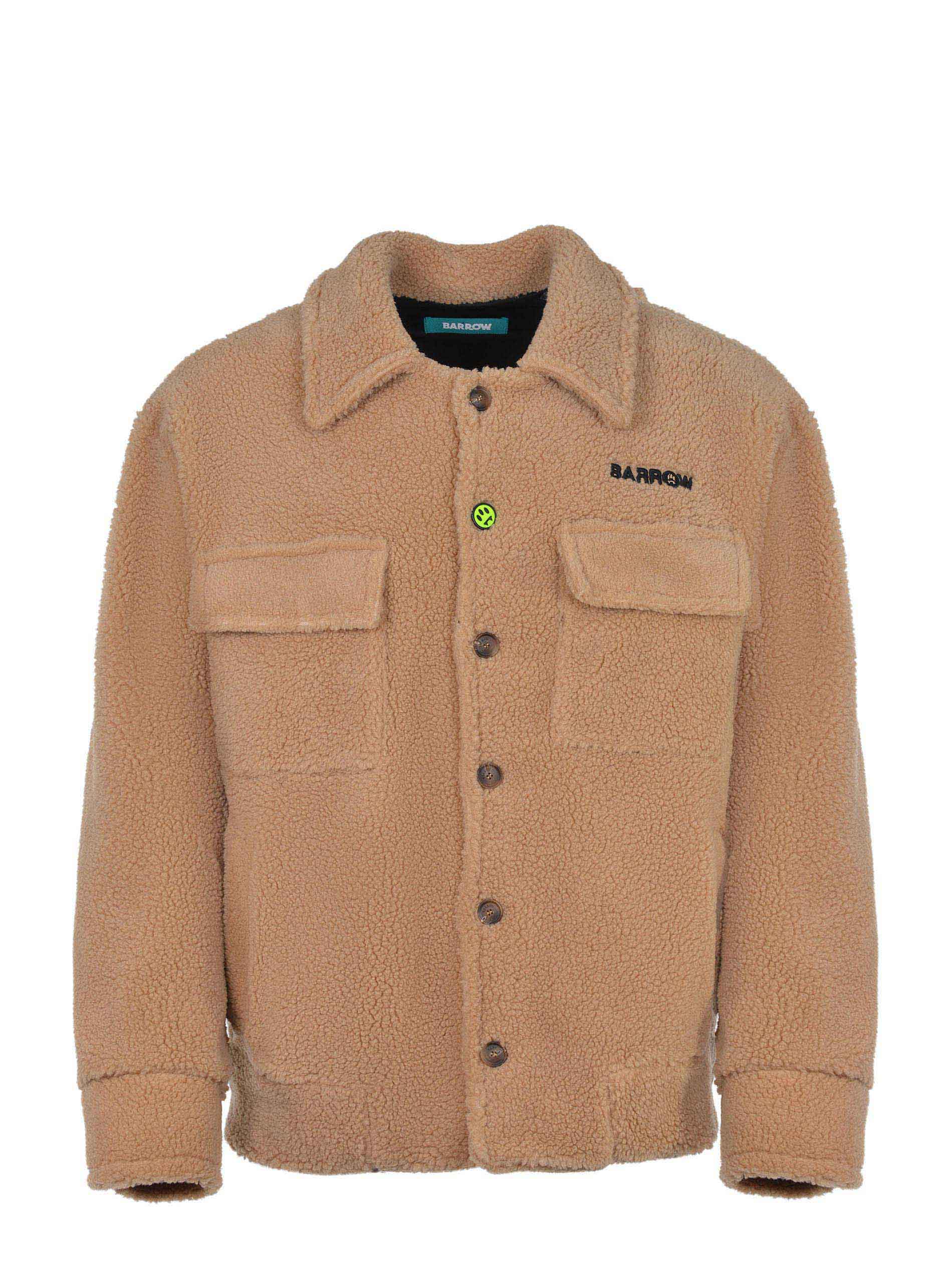 Barrow Teddy Jacket In Brown
