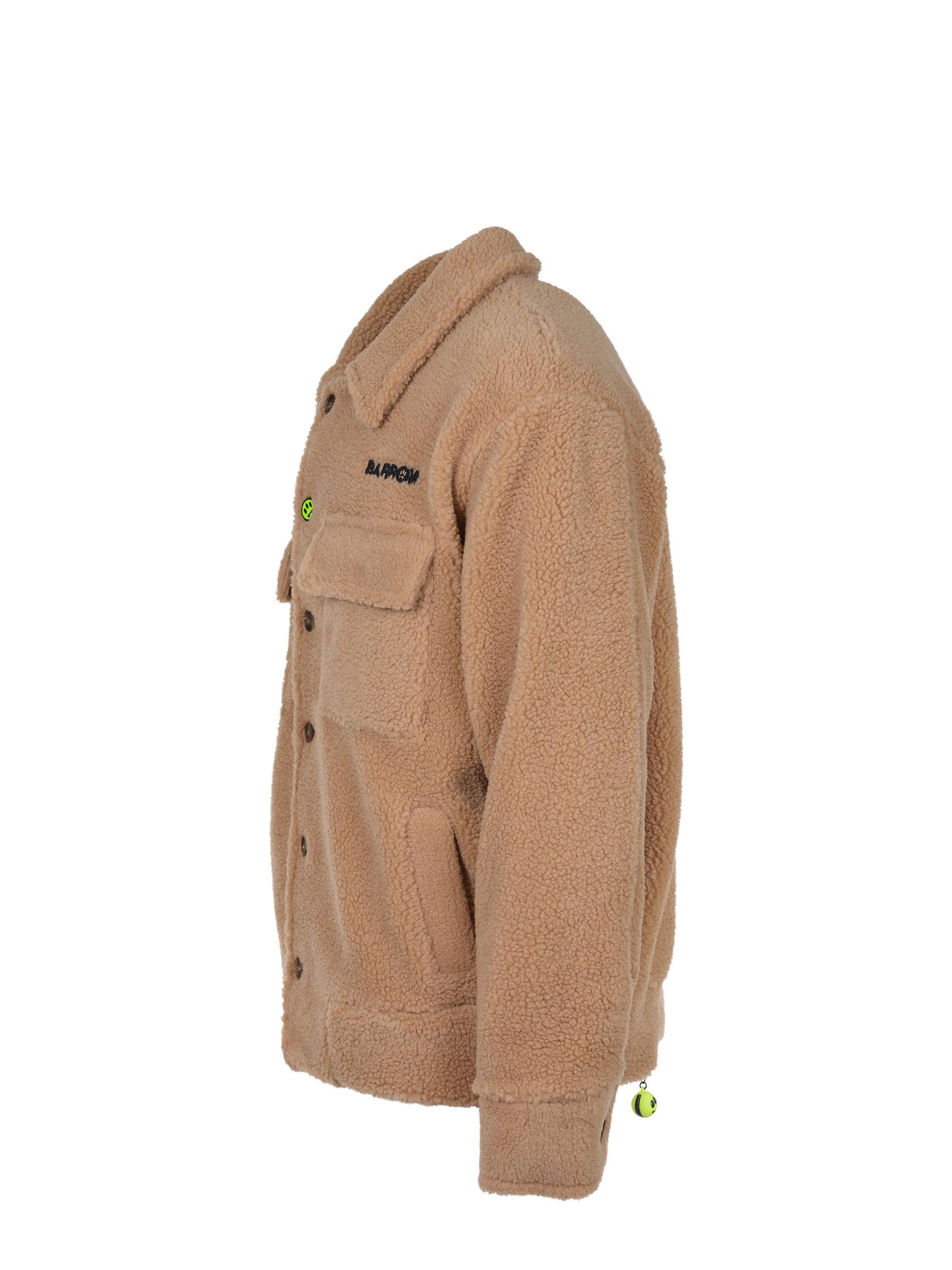 Barrow Teddy Jacket In Brown