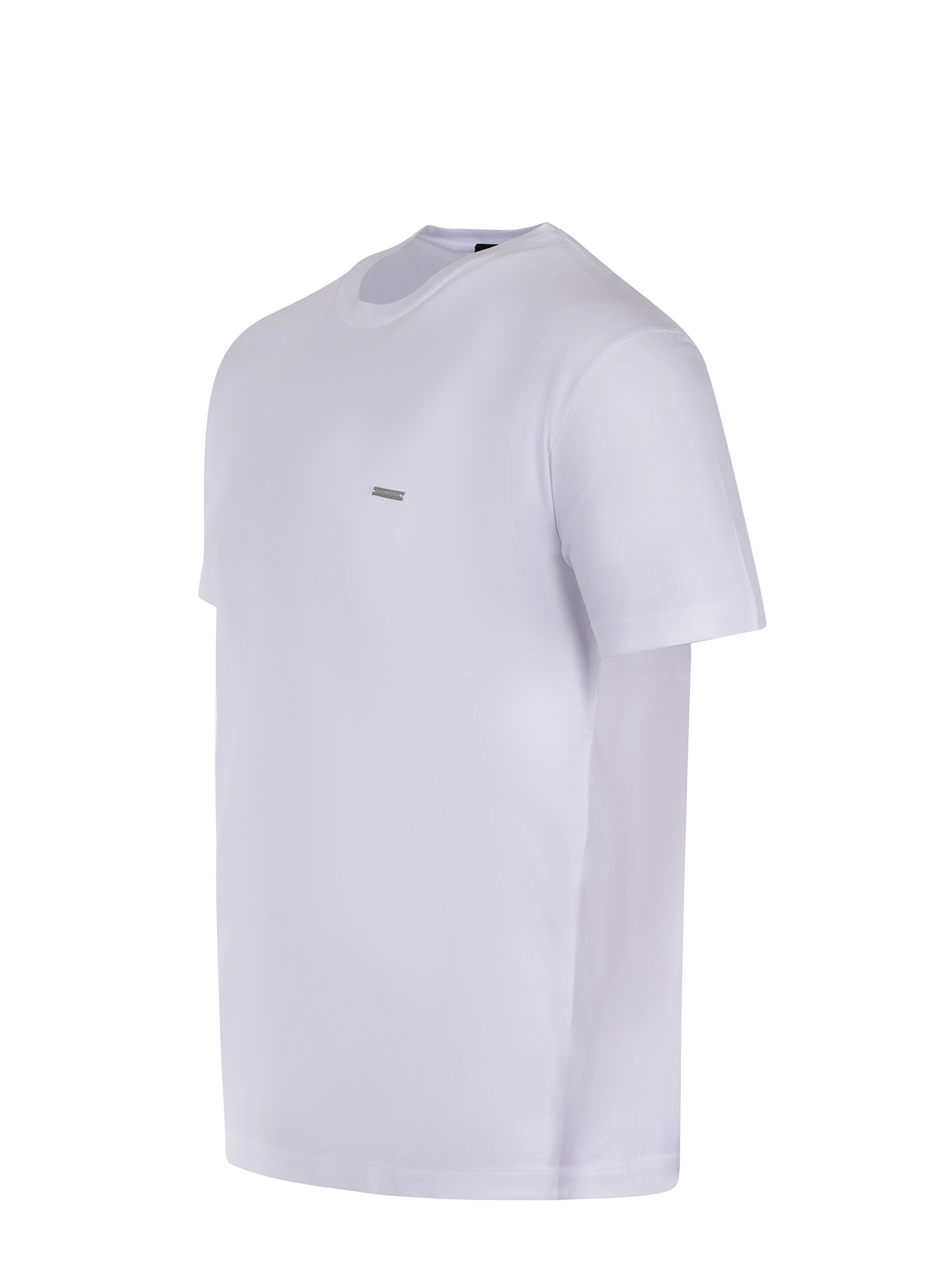 Dsquared2 White Cotton T-shirt In White