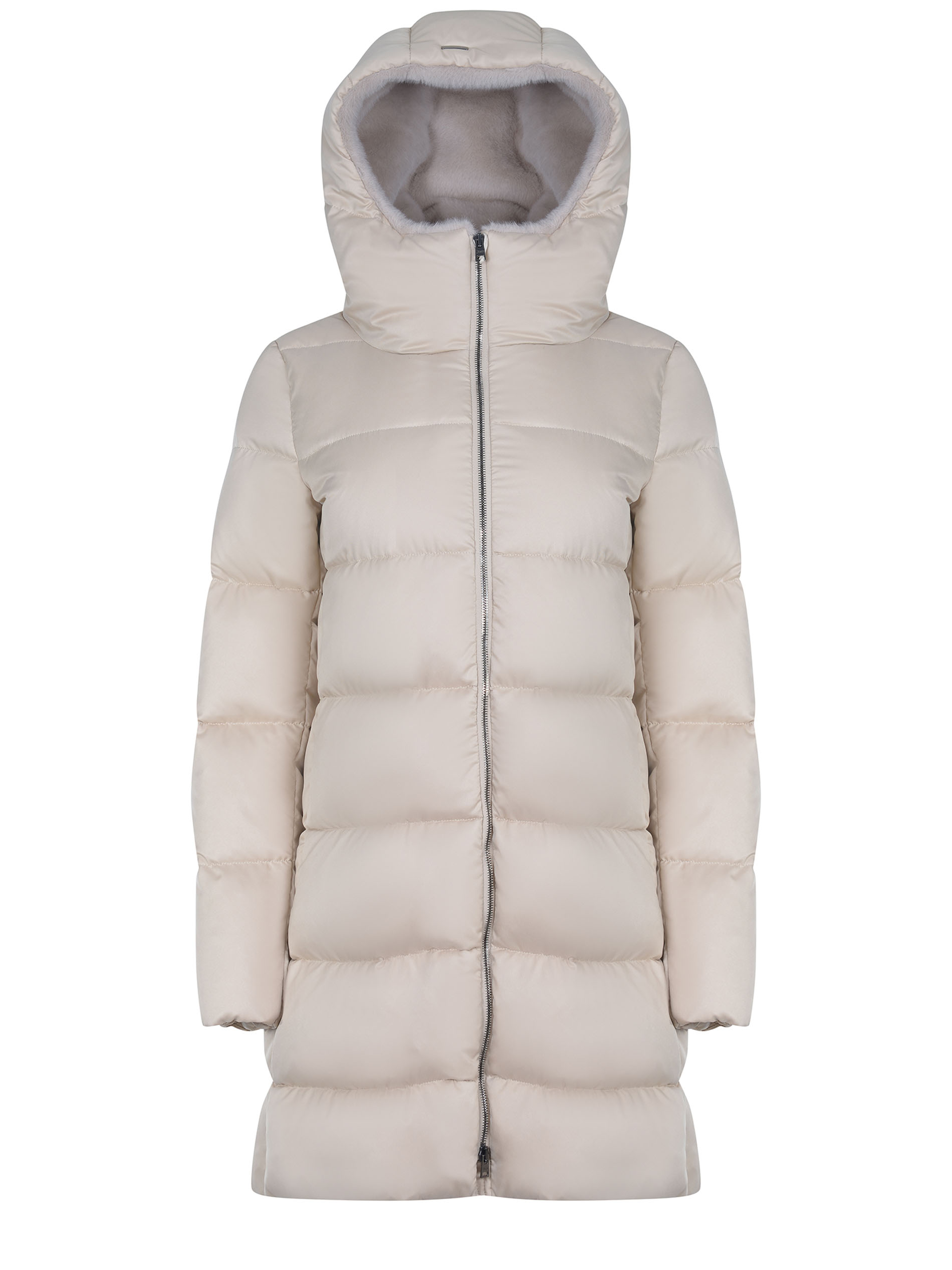Herno Down Jacket In Neutral