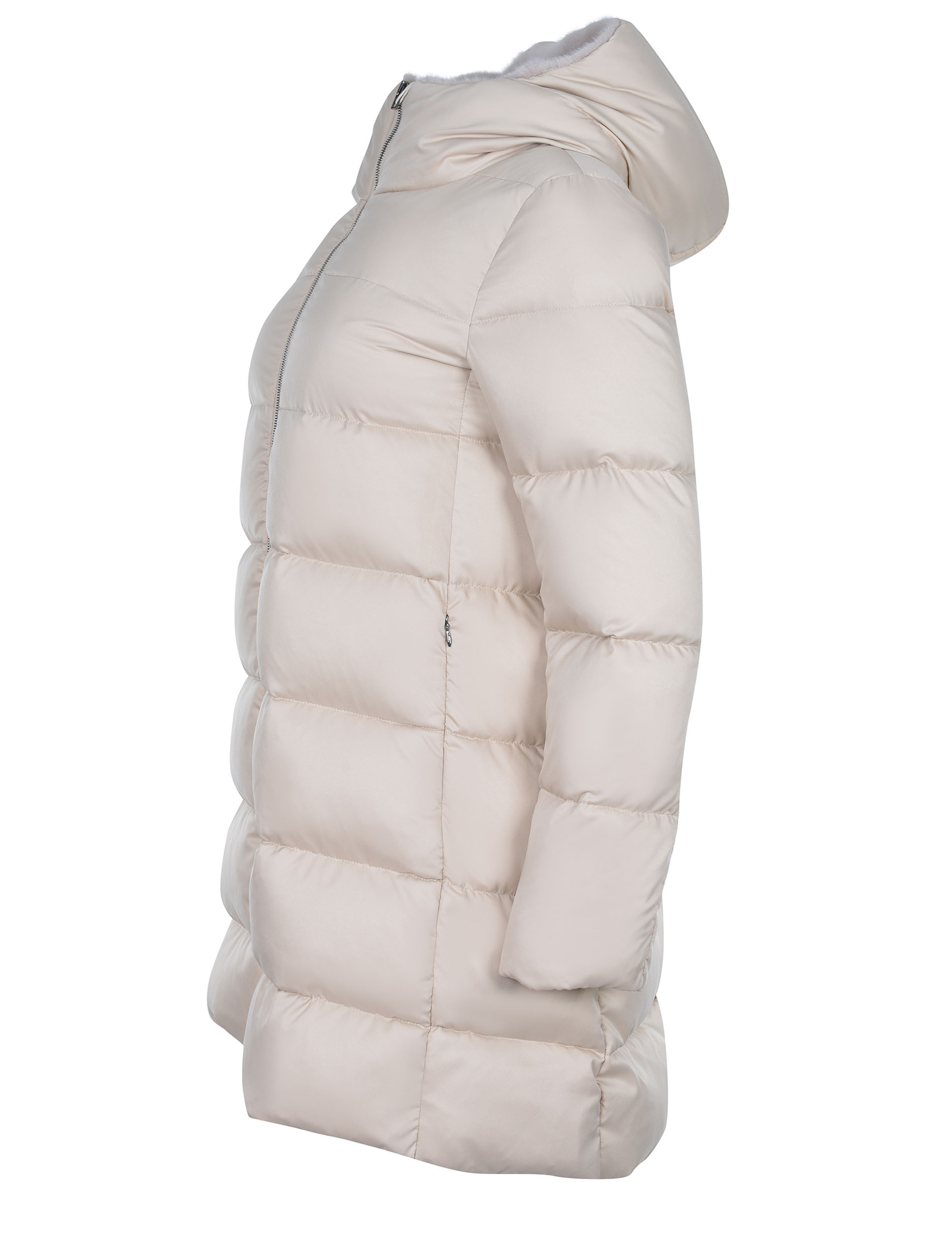 Herno Down Jacket In Neutral