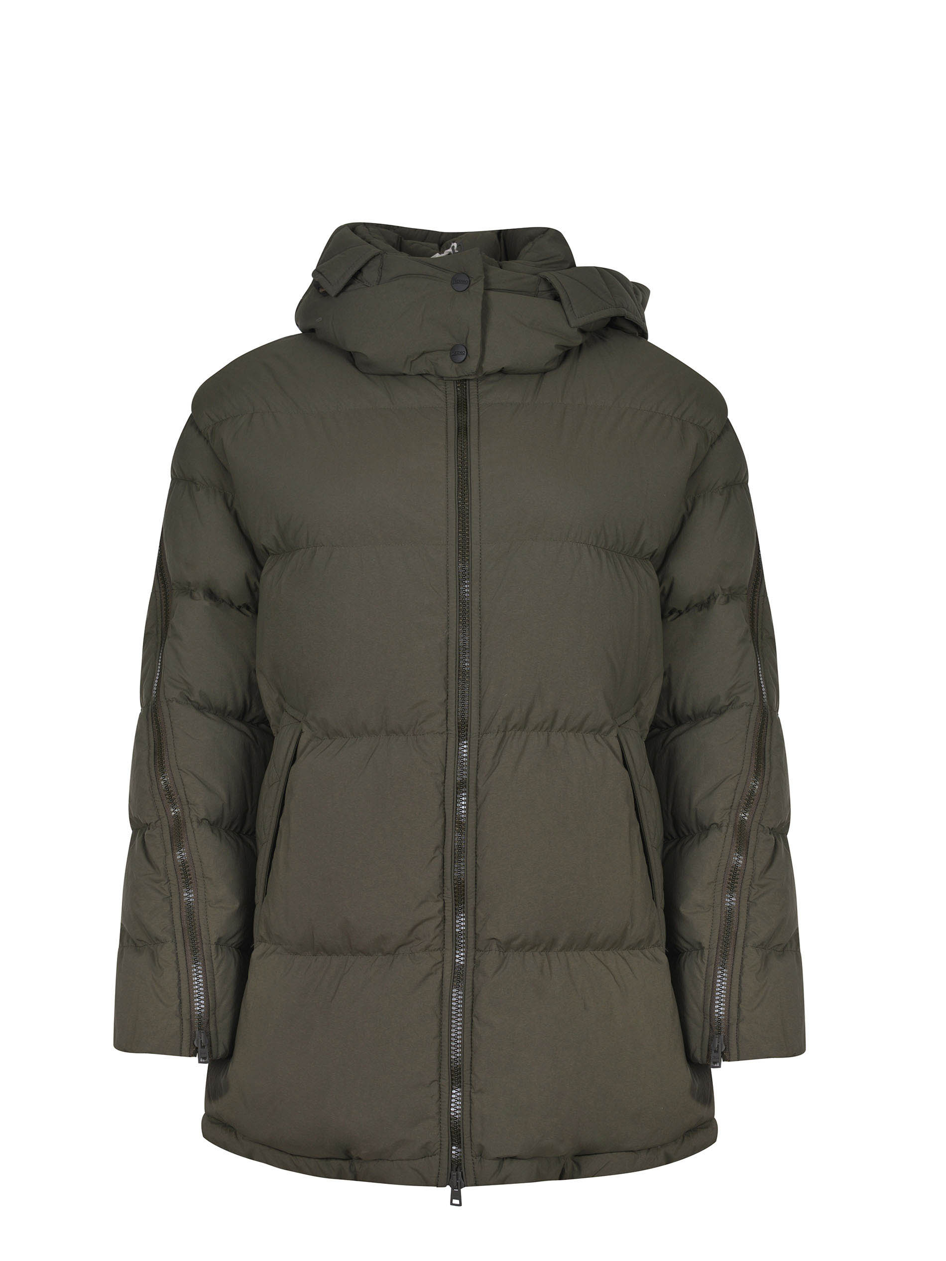 Herno Down Jacket In Green