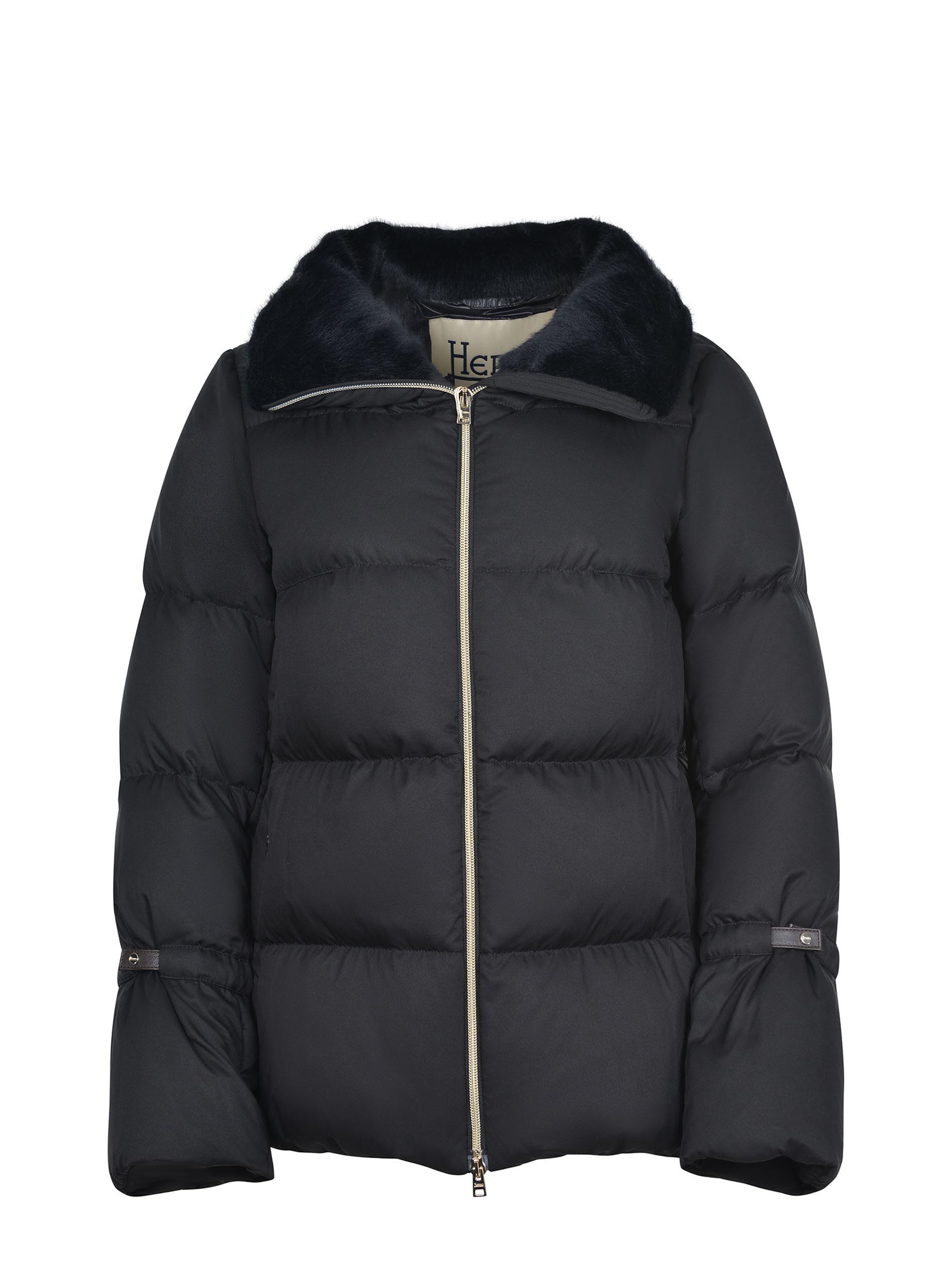 Herno Ultralight Down Jacket In Black