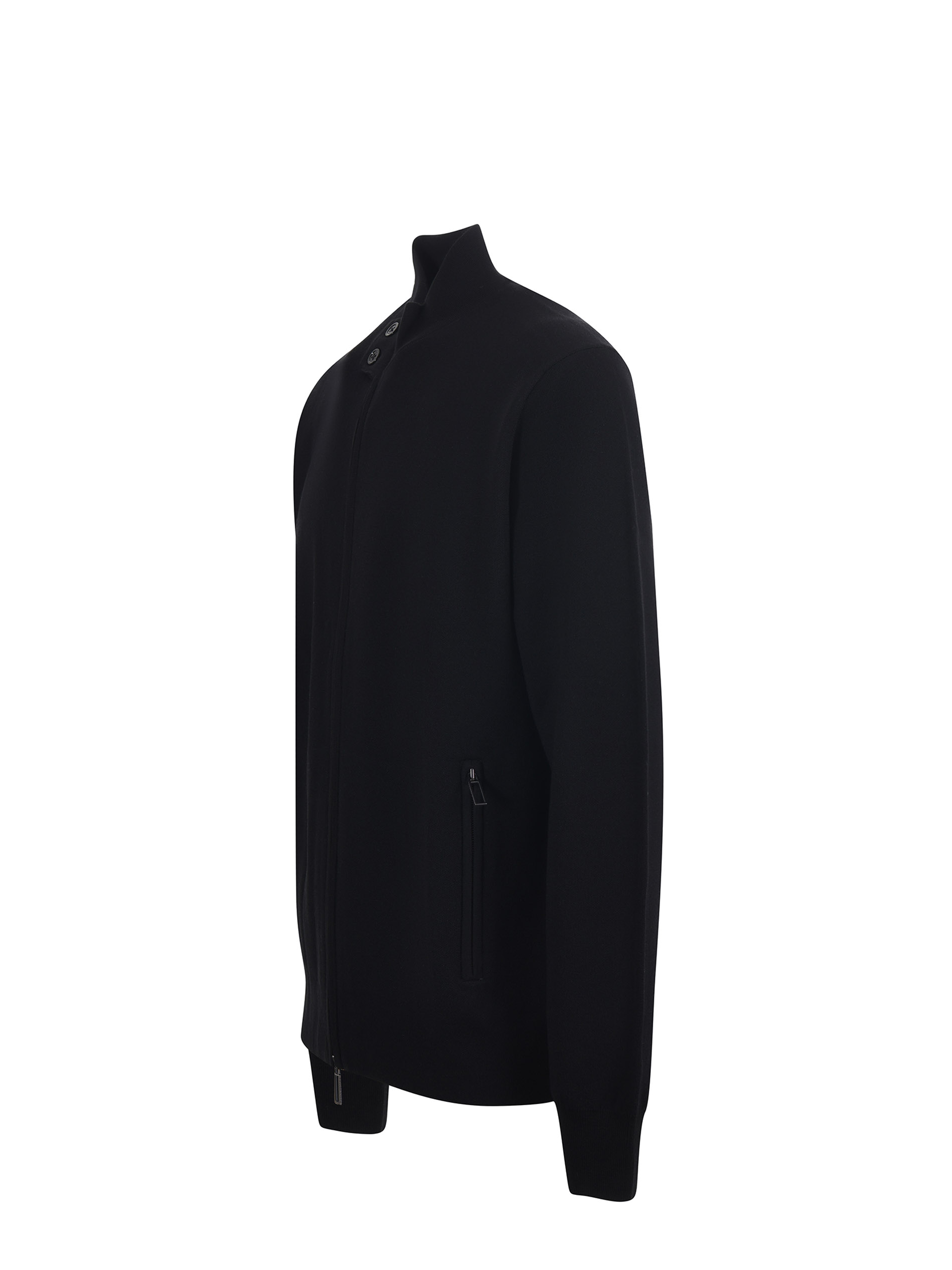 Paolo Pecora Wool And Cotton Blend Cardigan