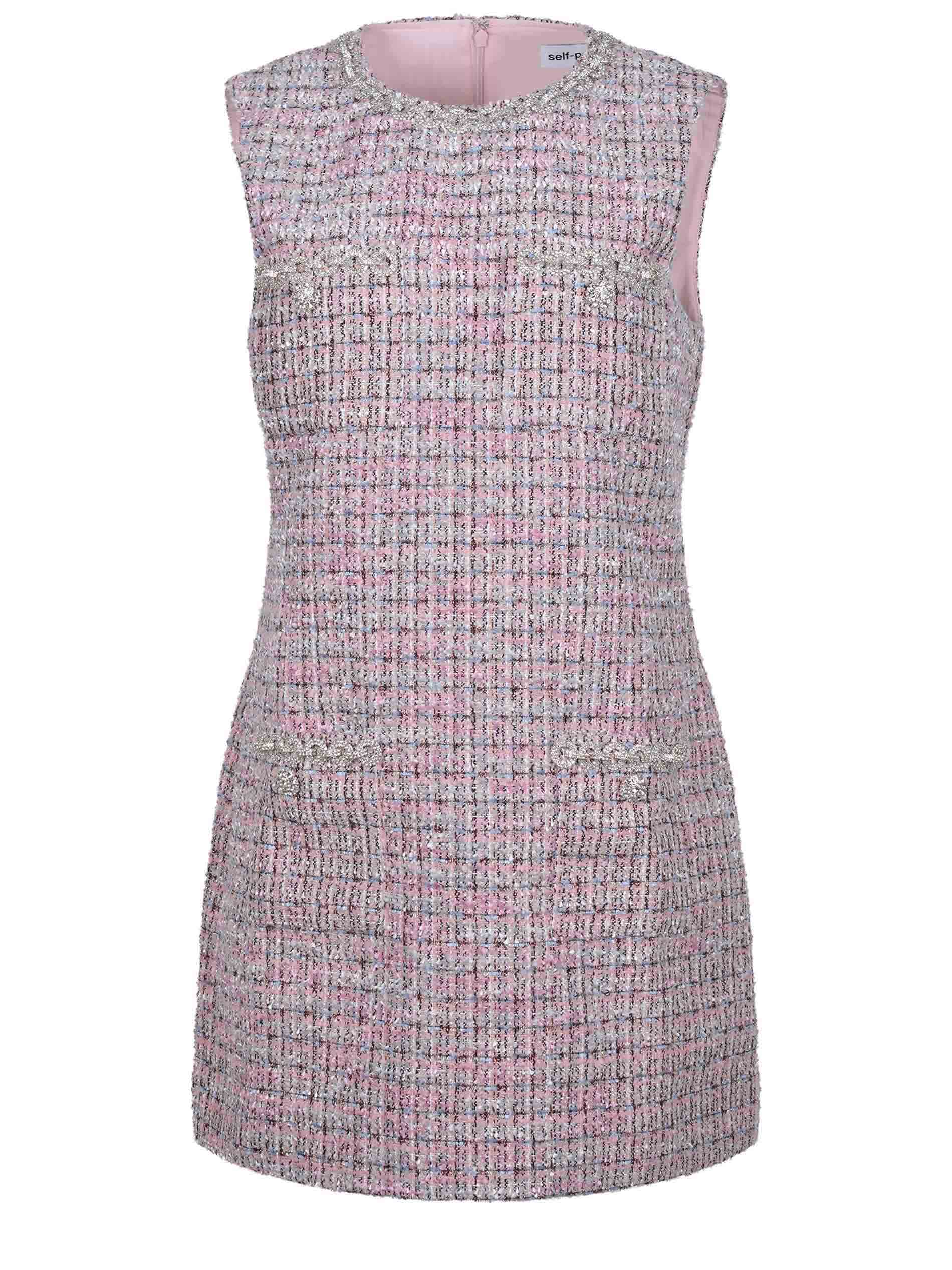 Self-portrait Dress In Purple