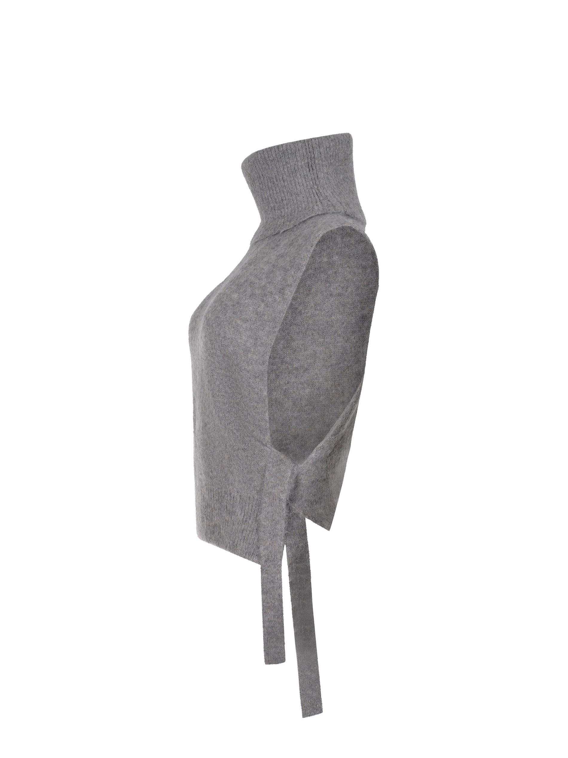 Solotre Vest In Gray