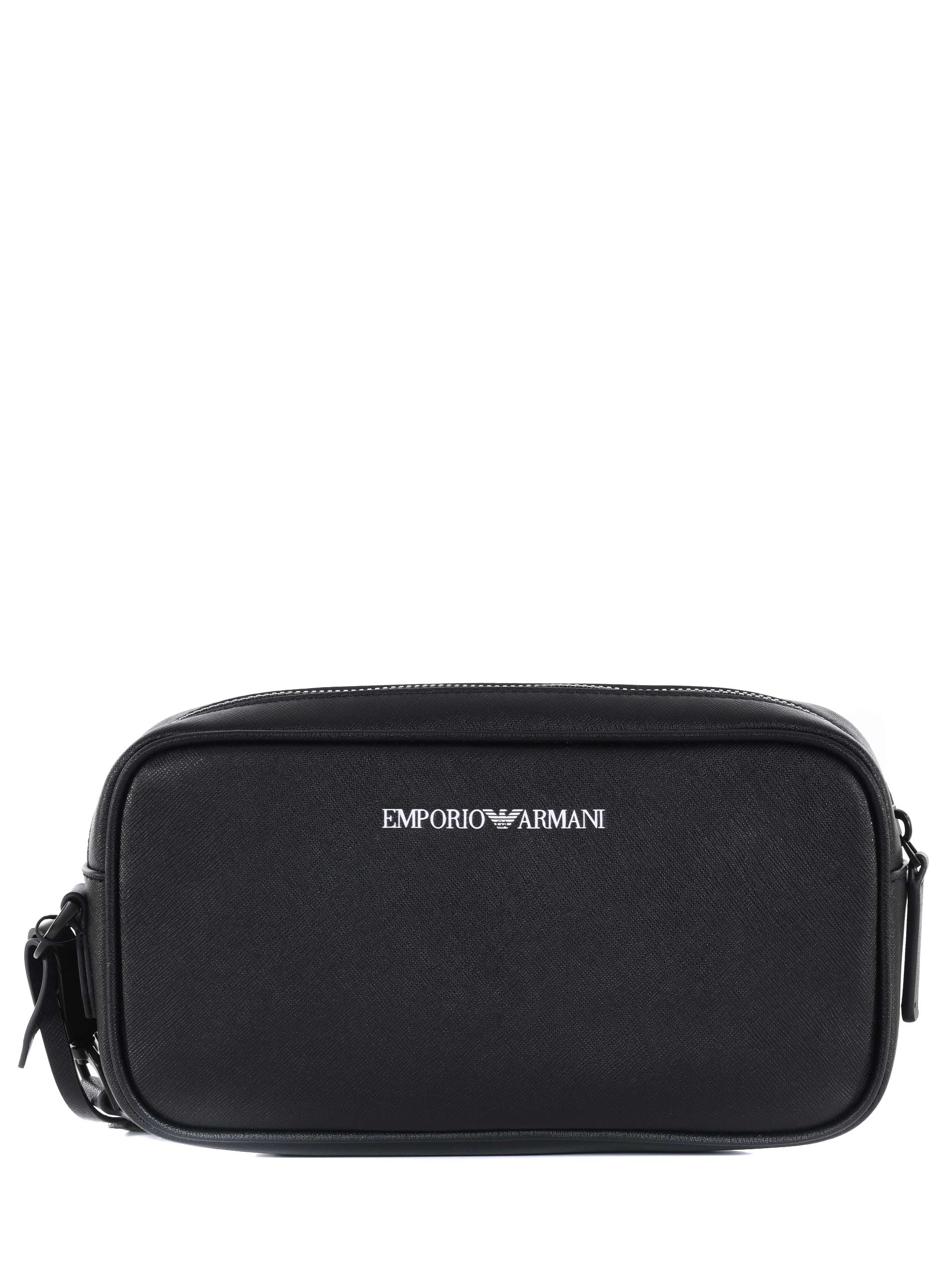 pochette armani nera