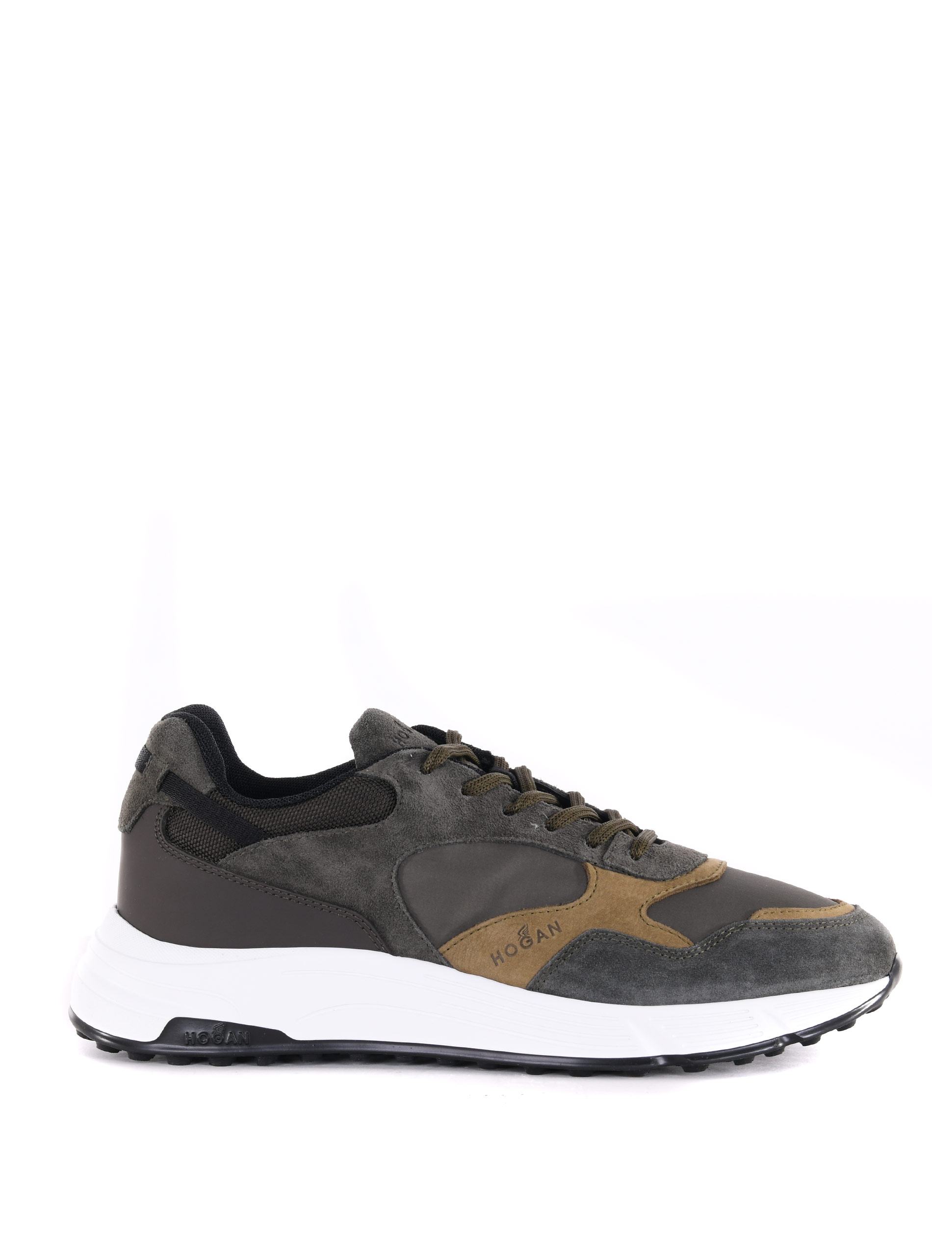 Hogan Sneakers Active One Beige e Cammello HXW3850BF50 | carmenboutique.it