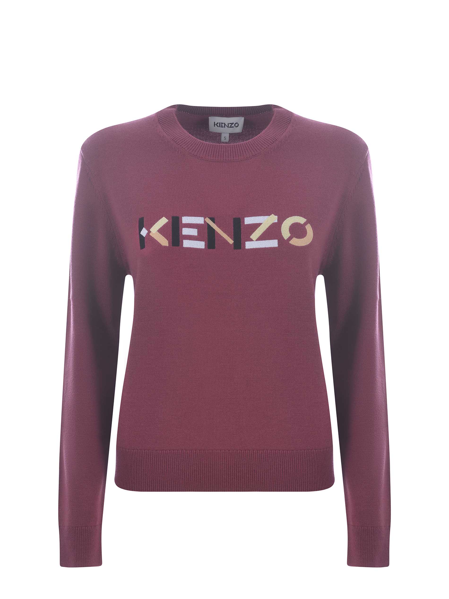 Maglione con applicazione tiger in nero - uomo - KENZO -  divincenzoboutique.com