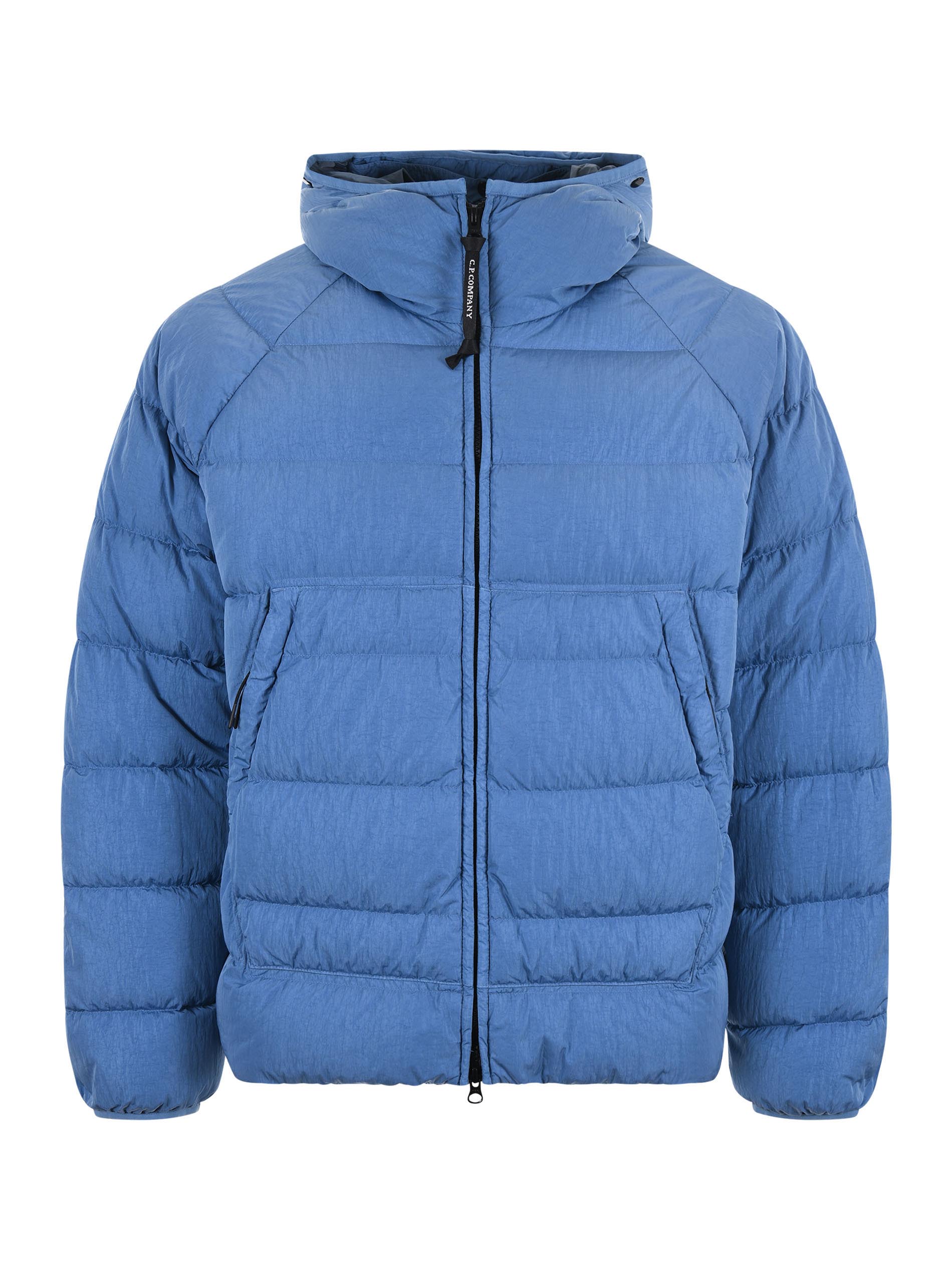 Puffer Jacket Cp Lightweight Jacket Light Blue Cp Company Jacket Top