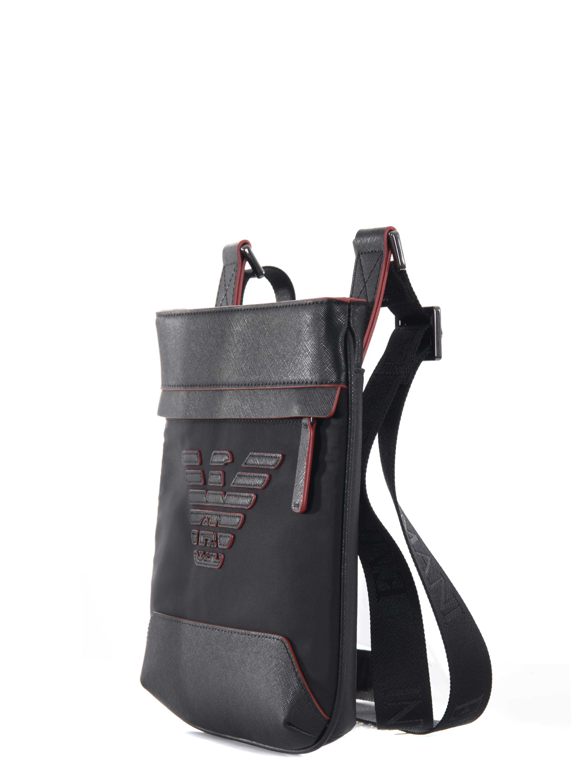 Sling Bag Armani Mens Messenger Bag Ea7 Emporio Armani Logo-print - Main Image