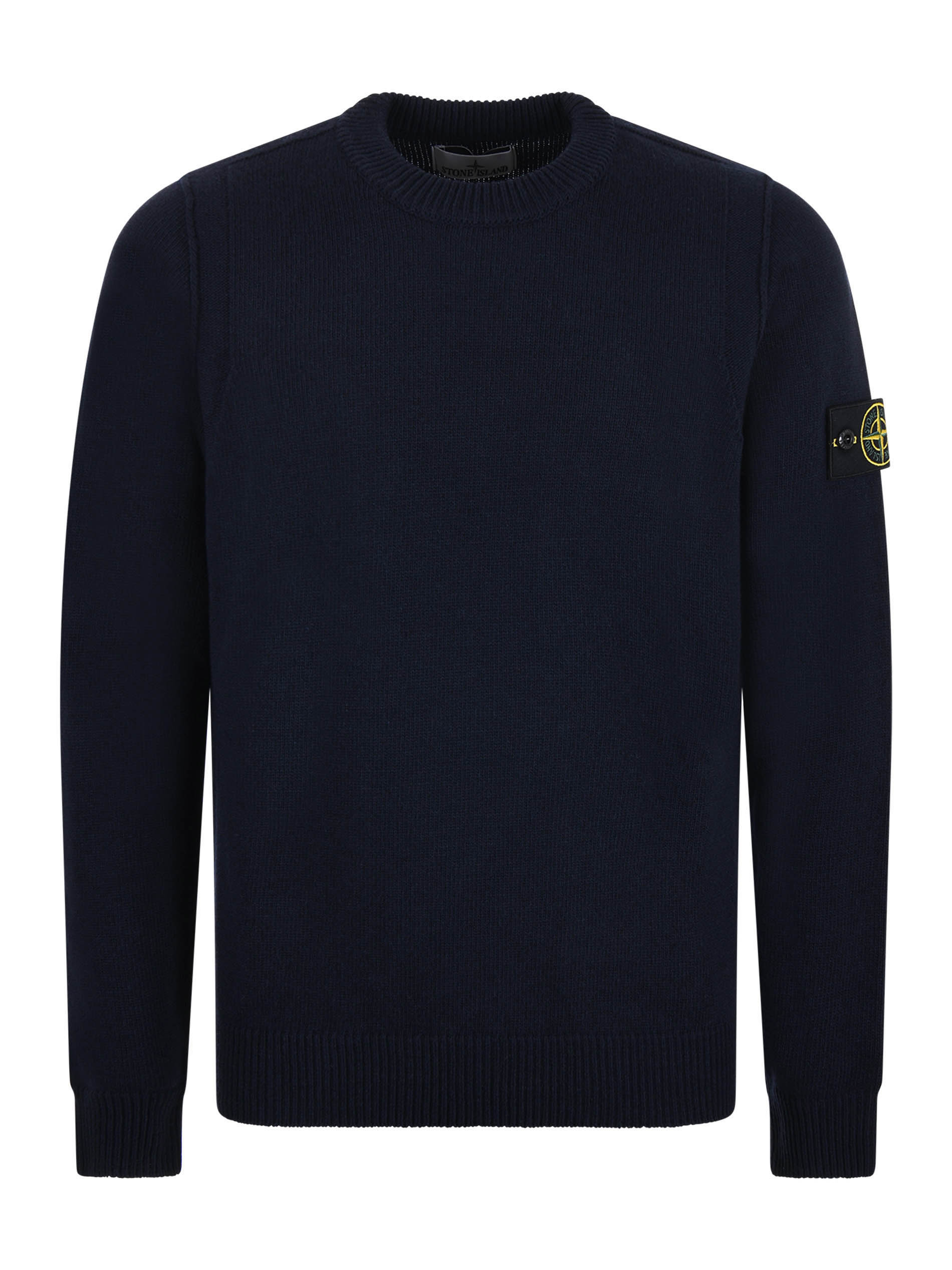 Sweatshirt Stone Island Golfino Wool Maglioncini Stone Island