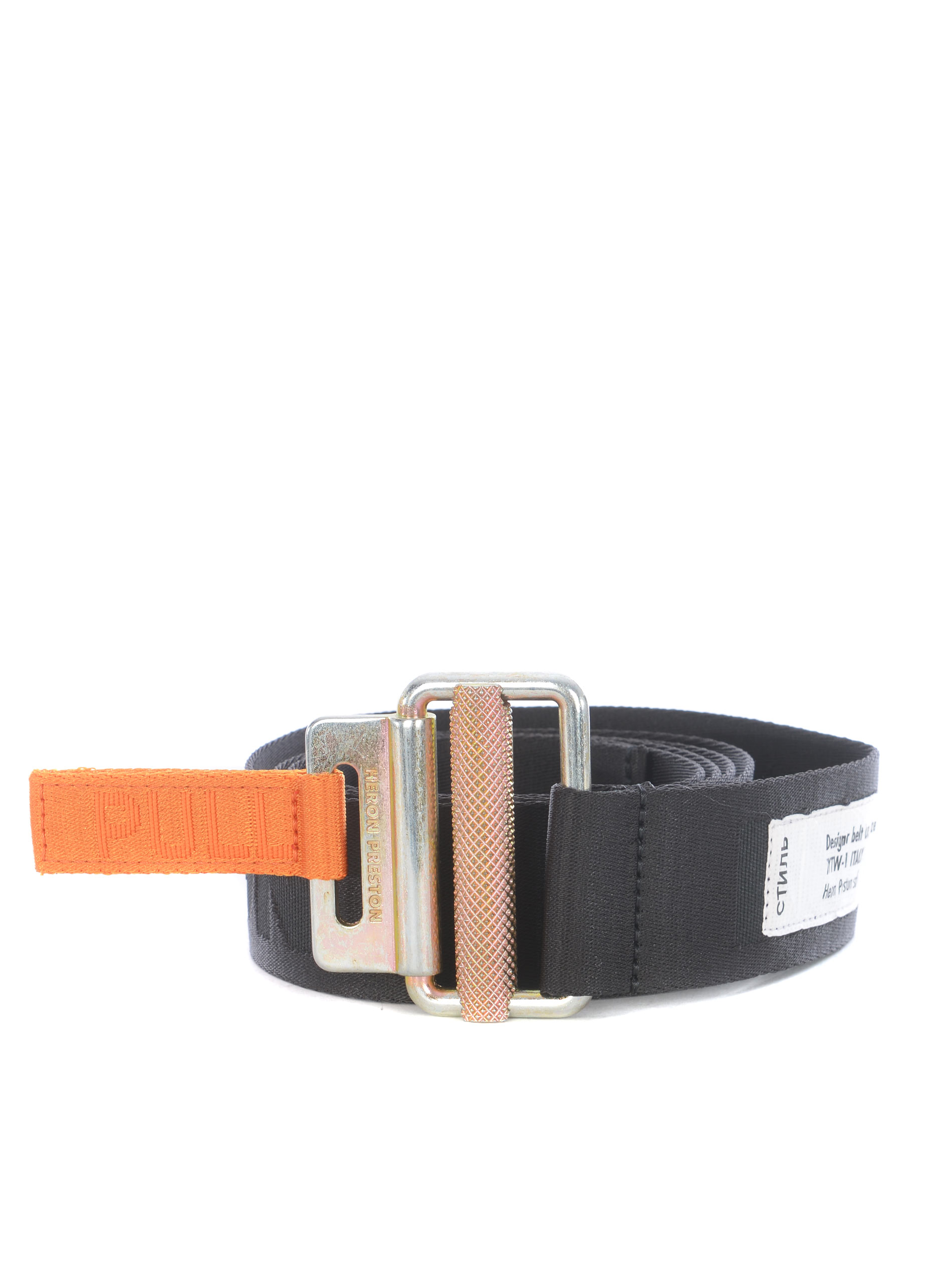 heron preston belt black