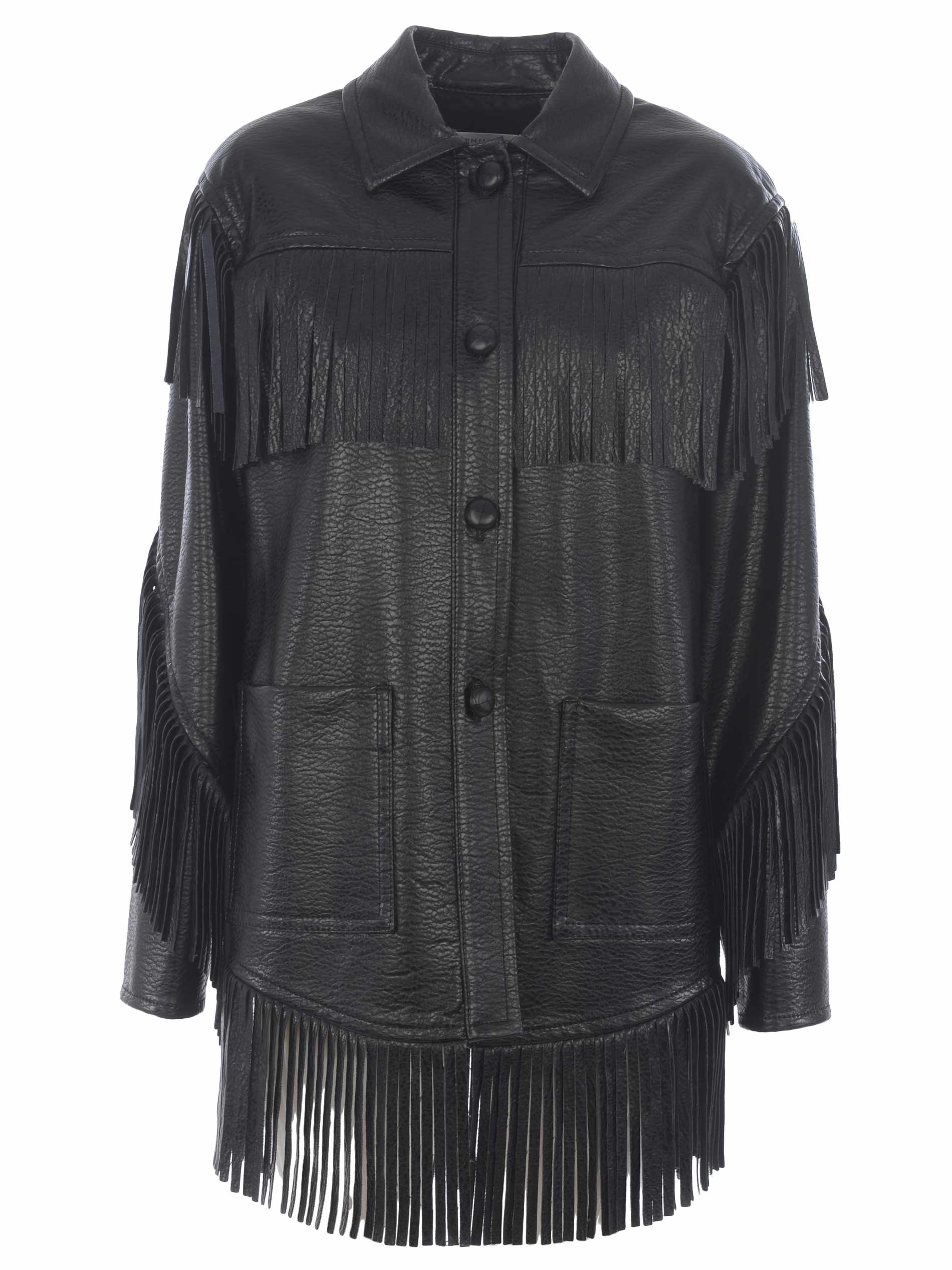 philosophy faux leather jacket