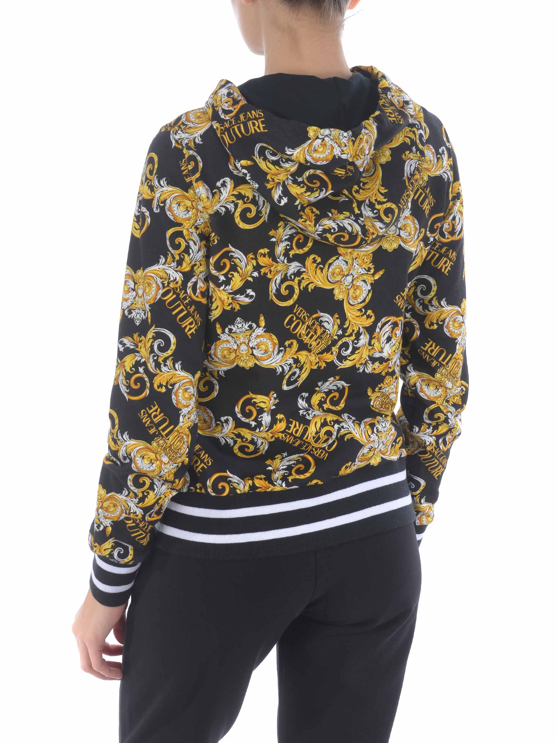 Felpa Versace Jeans Couture in cotone - VERSACE JEANS - Tufano Moda