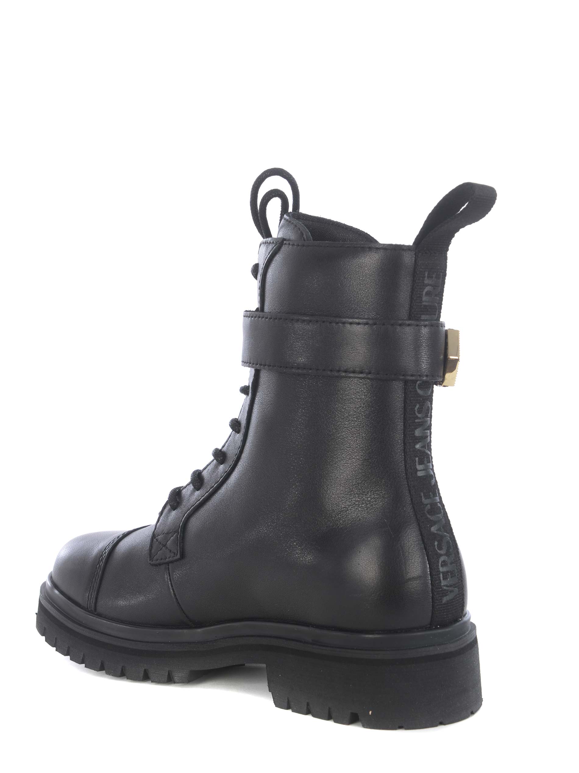versace jeans couture combat boots