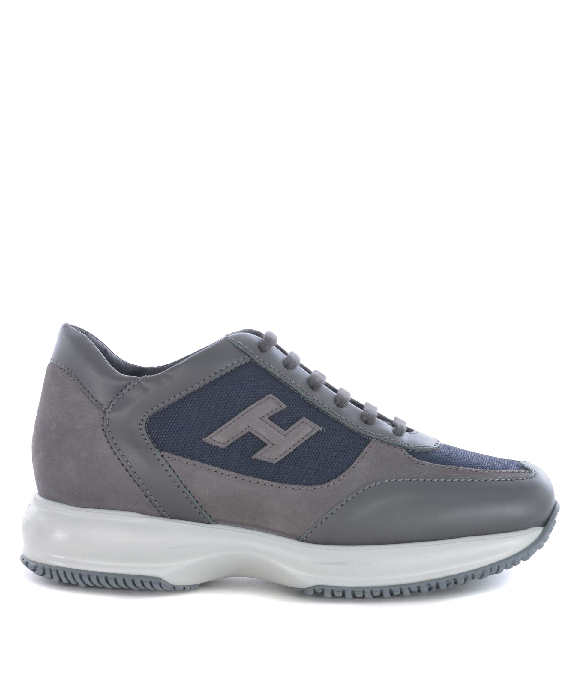 Hogan Spring Summer 2021 interactive 3 sneakers in blue - HXM3710AJ18PDK51AF