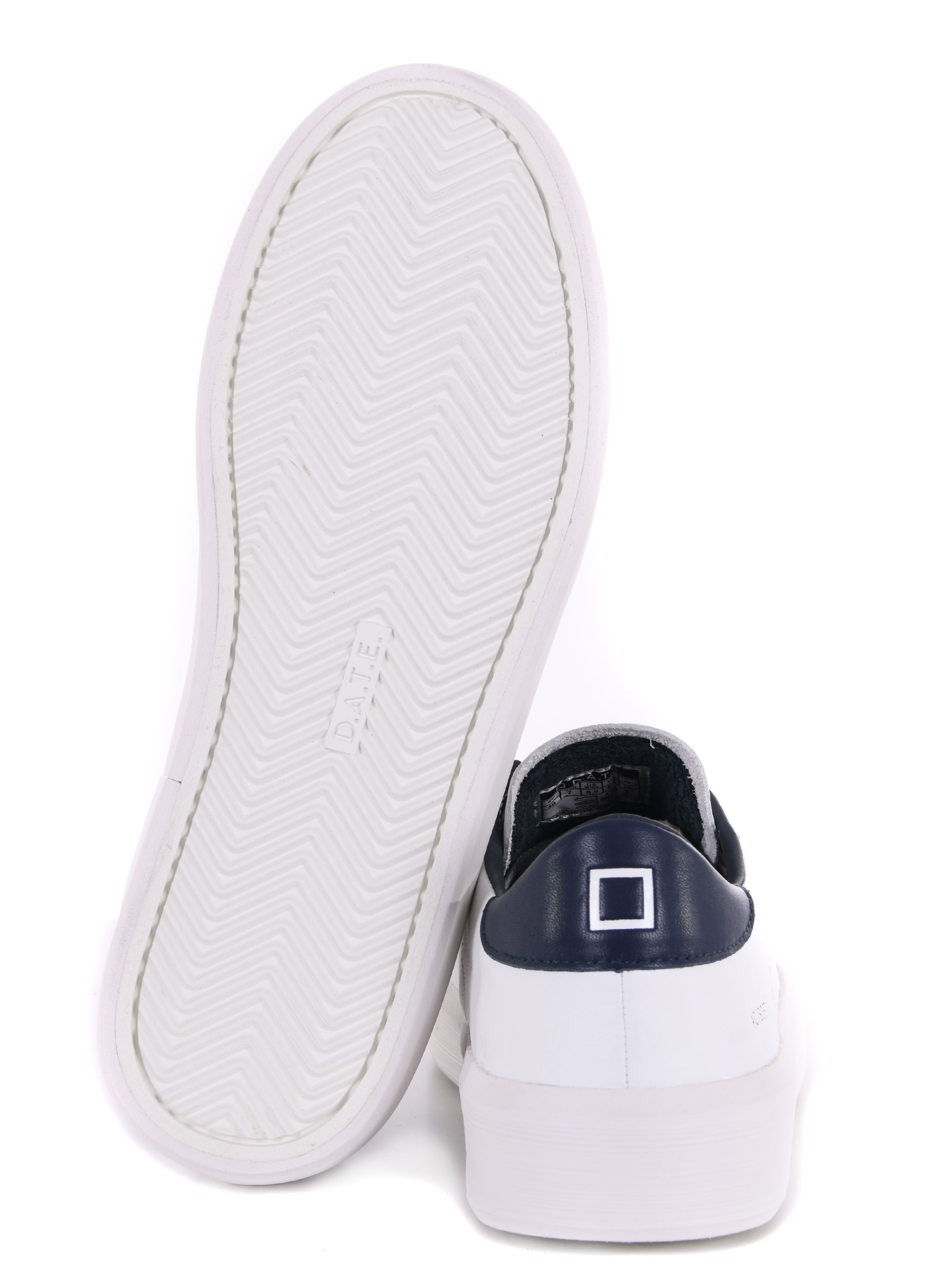 Acquista D.A.T.E. Sneakers uomo HILL LOW CALF WHITE-ORANGE — Bandito Store  Italia