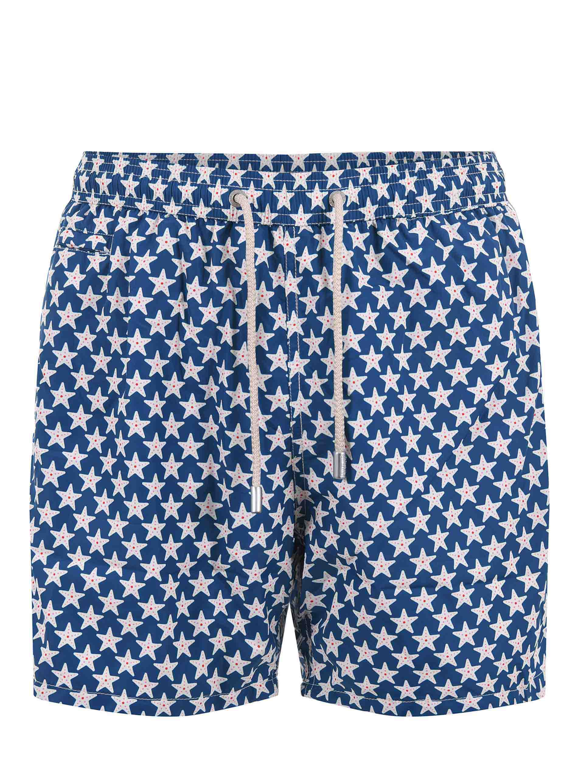 Gin Mc Costumi Uomo Swim Shorts Boxer Mare Saint Barth Man Classic