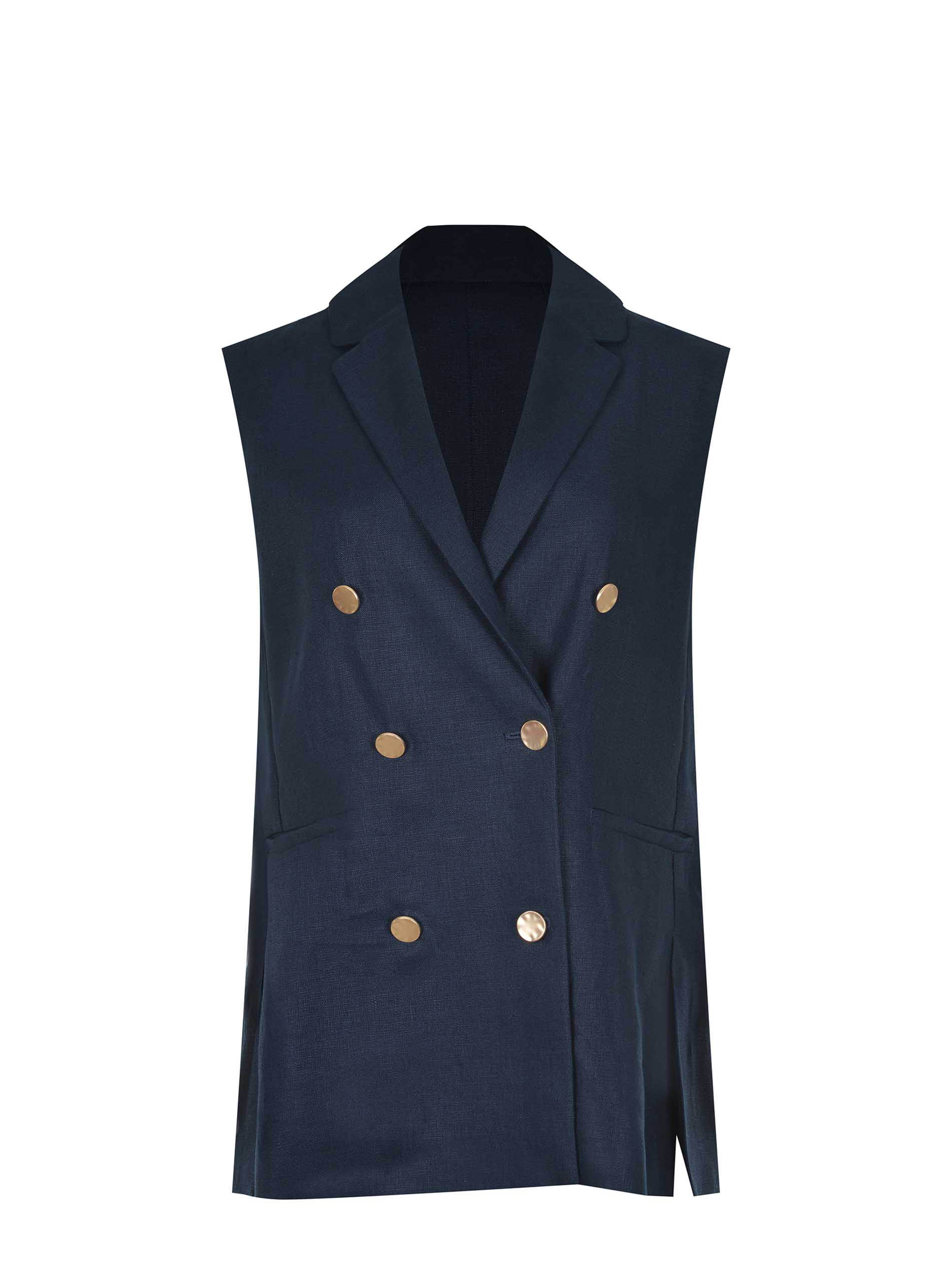 Gilet doppiopetto 'S Max Mara "SMMBird"