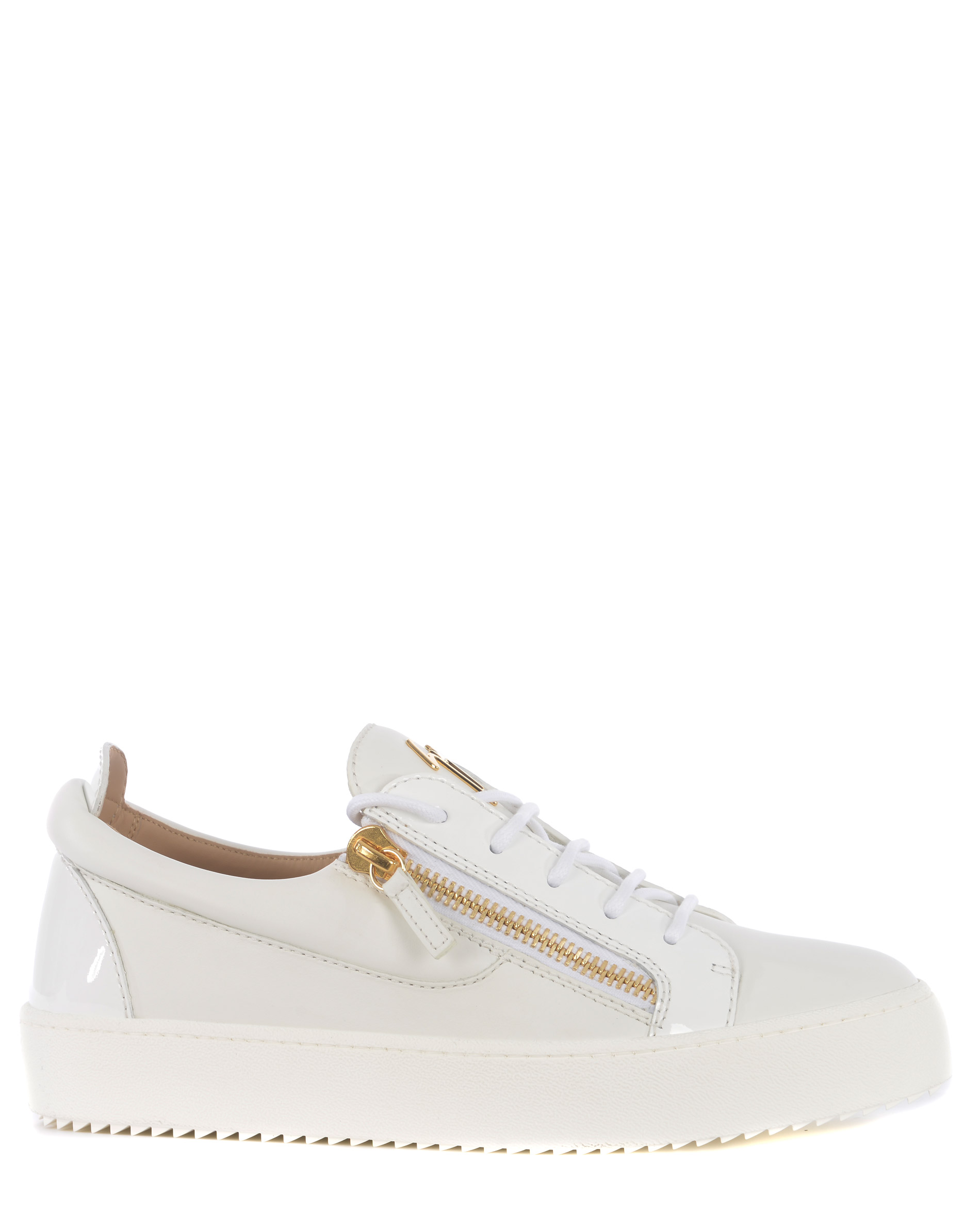 Sneakers Giuseppe Zanotti in pelle e vernice - GIUSEPPE ZANOTTI - Tufano  Moda