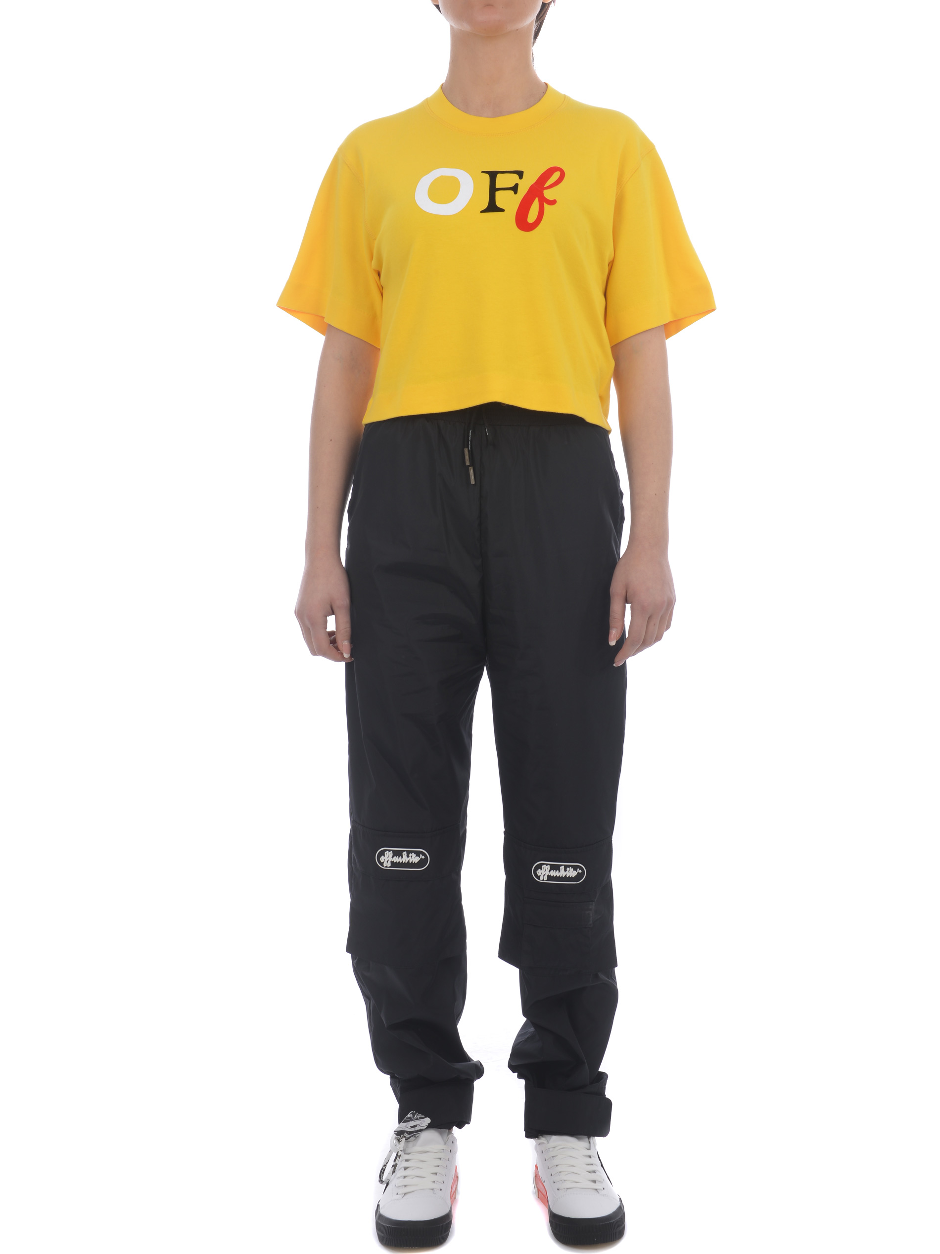 Pantaloni cargo OFF-White in nylon - OFF WHITE - Tufano Moda
