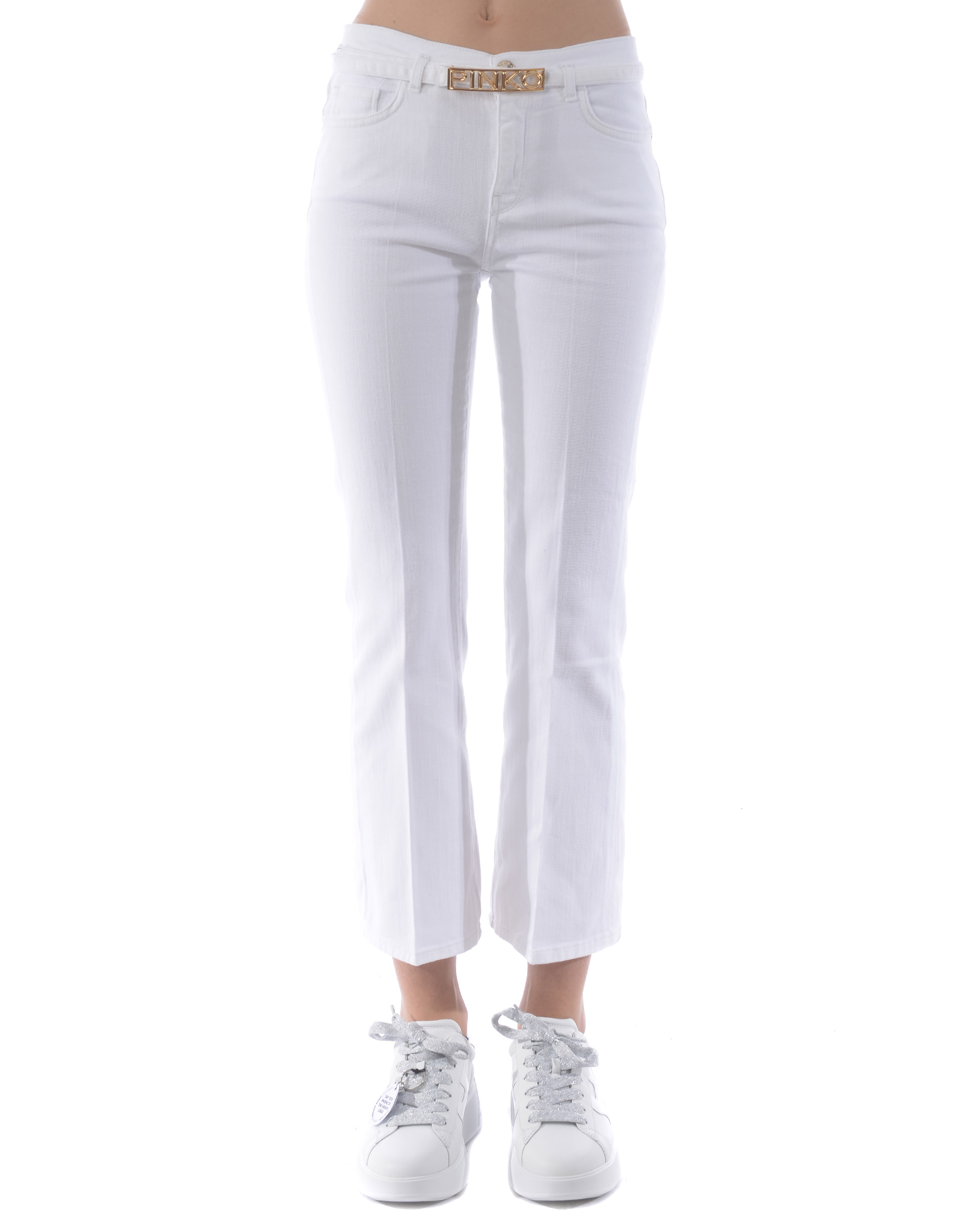 Jeans cropped flare-fit Pinko \