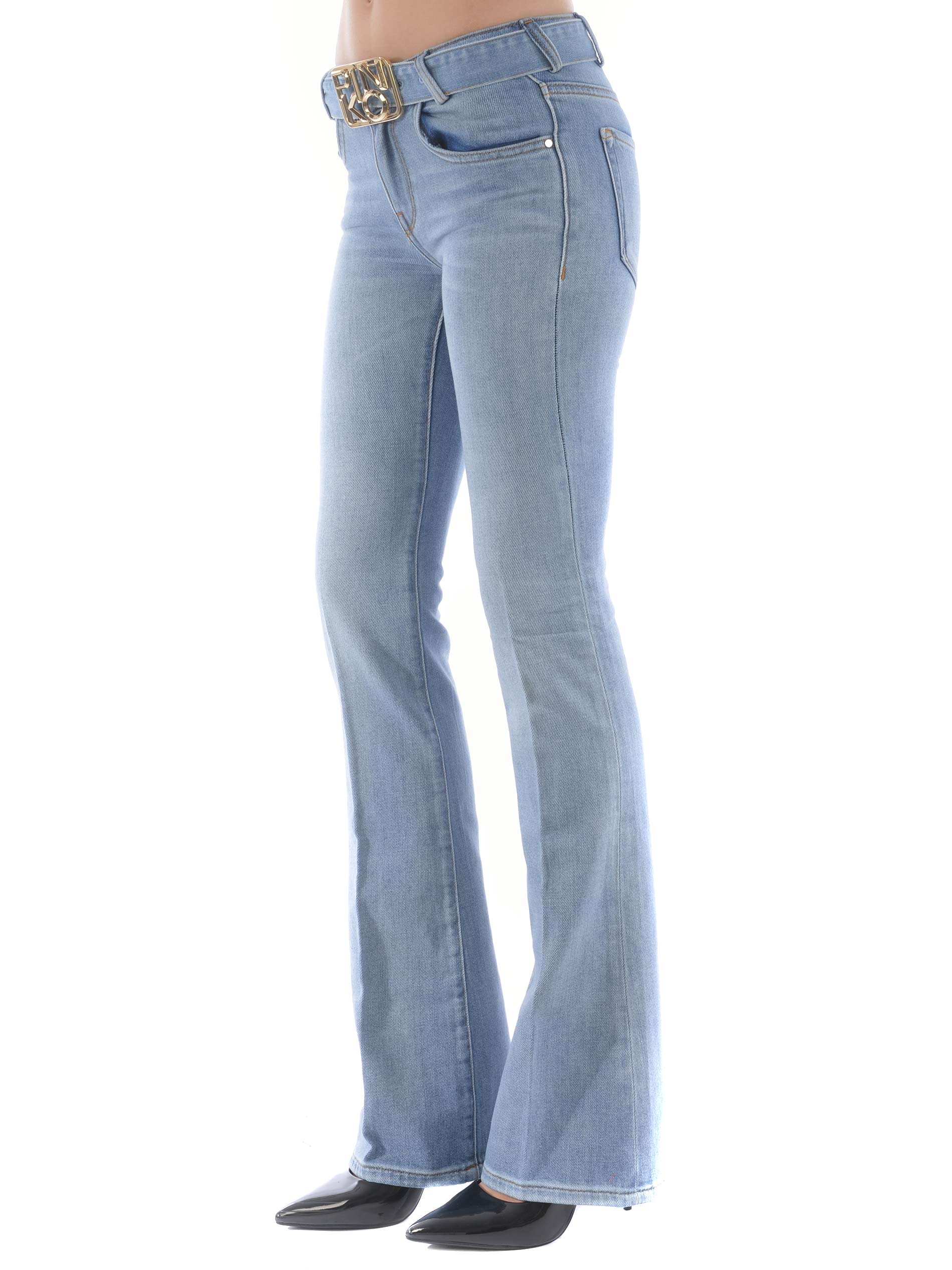 Pantaloni flare-fit Pinko \