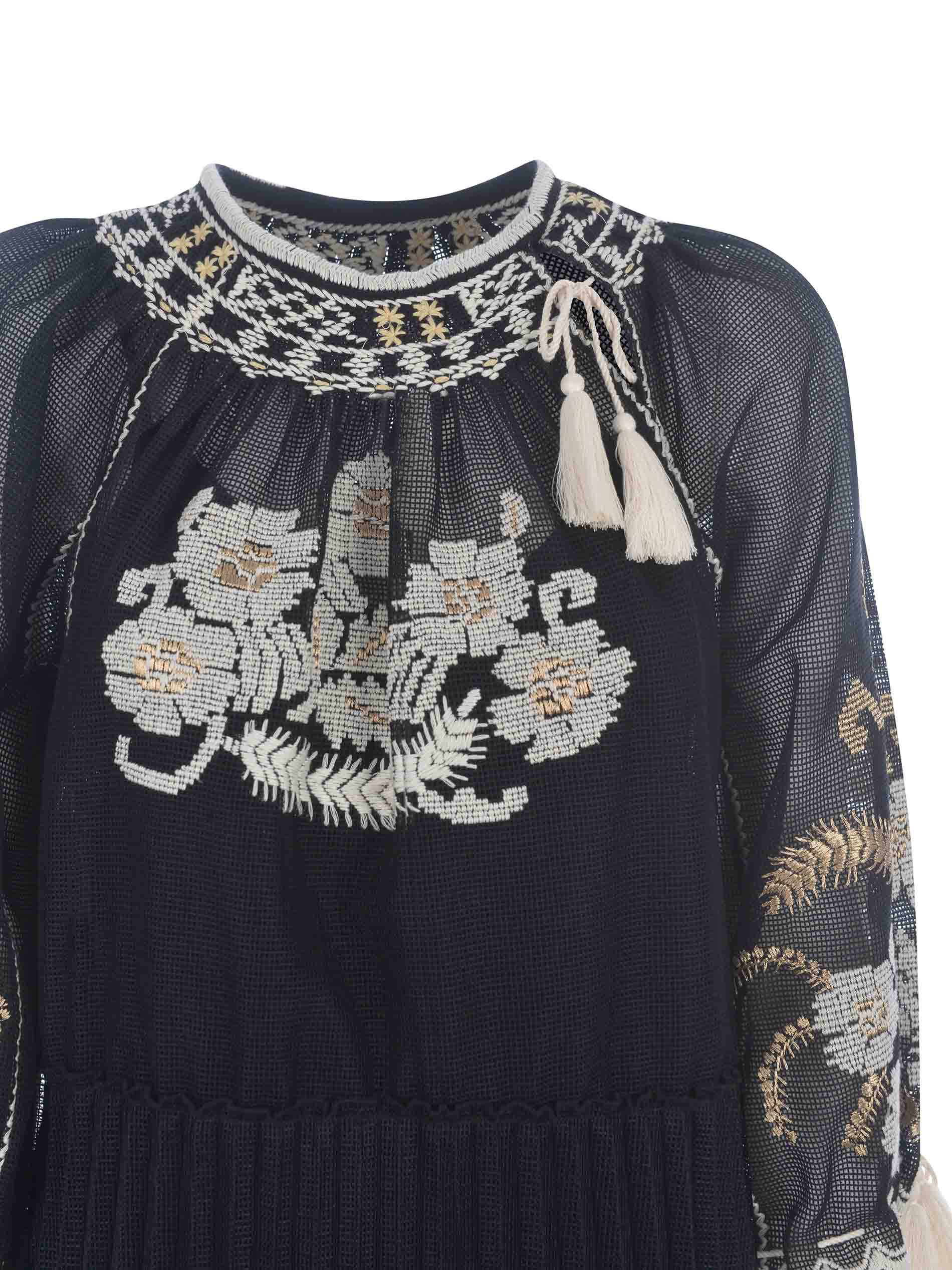 Abito Red Valentino nylon rete - RED VALENTINO - Tufano Moda