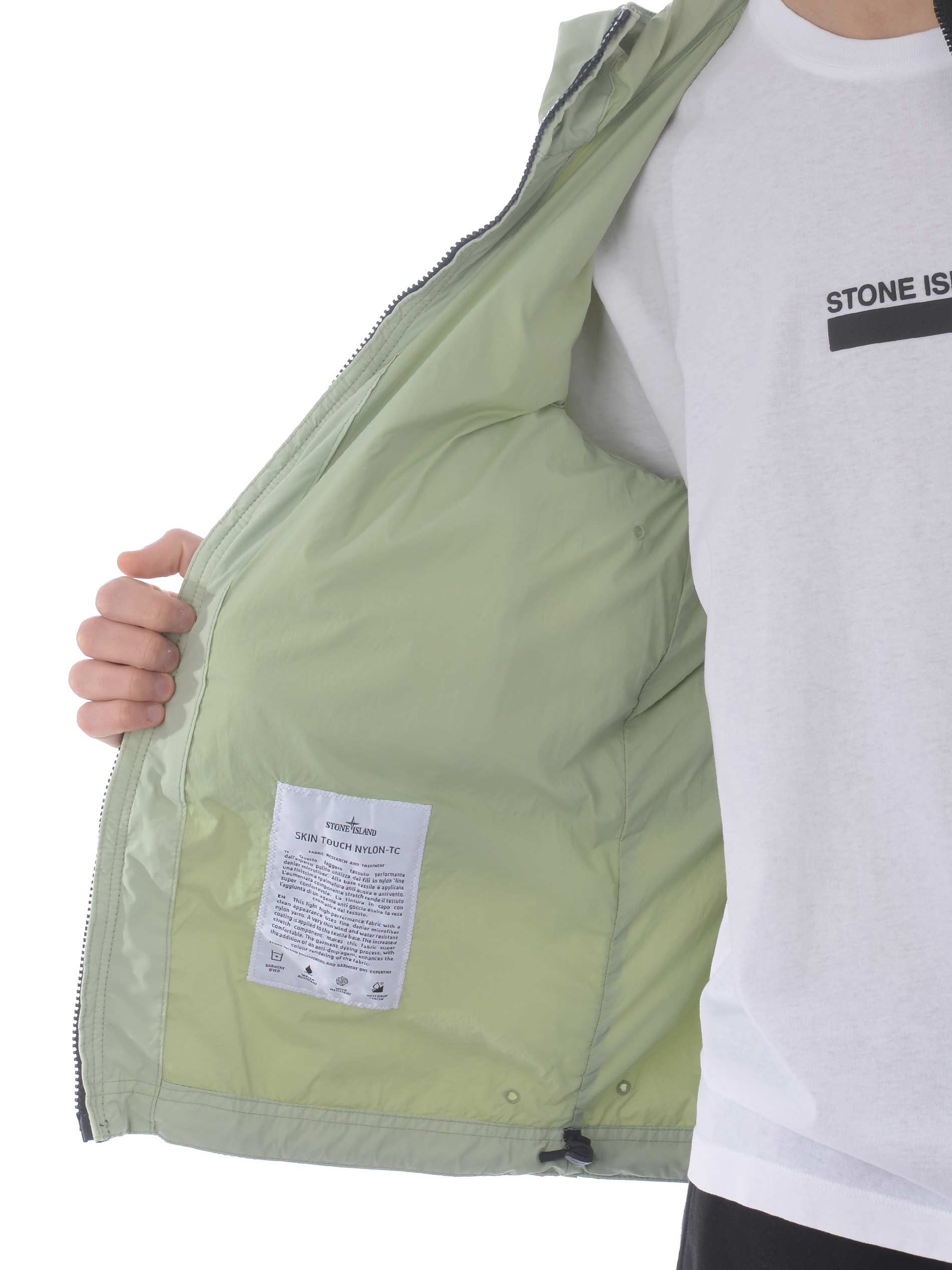 Stone Island Skin Touch Nylon Tc Jacket Stone Island Tufanomoda