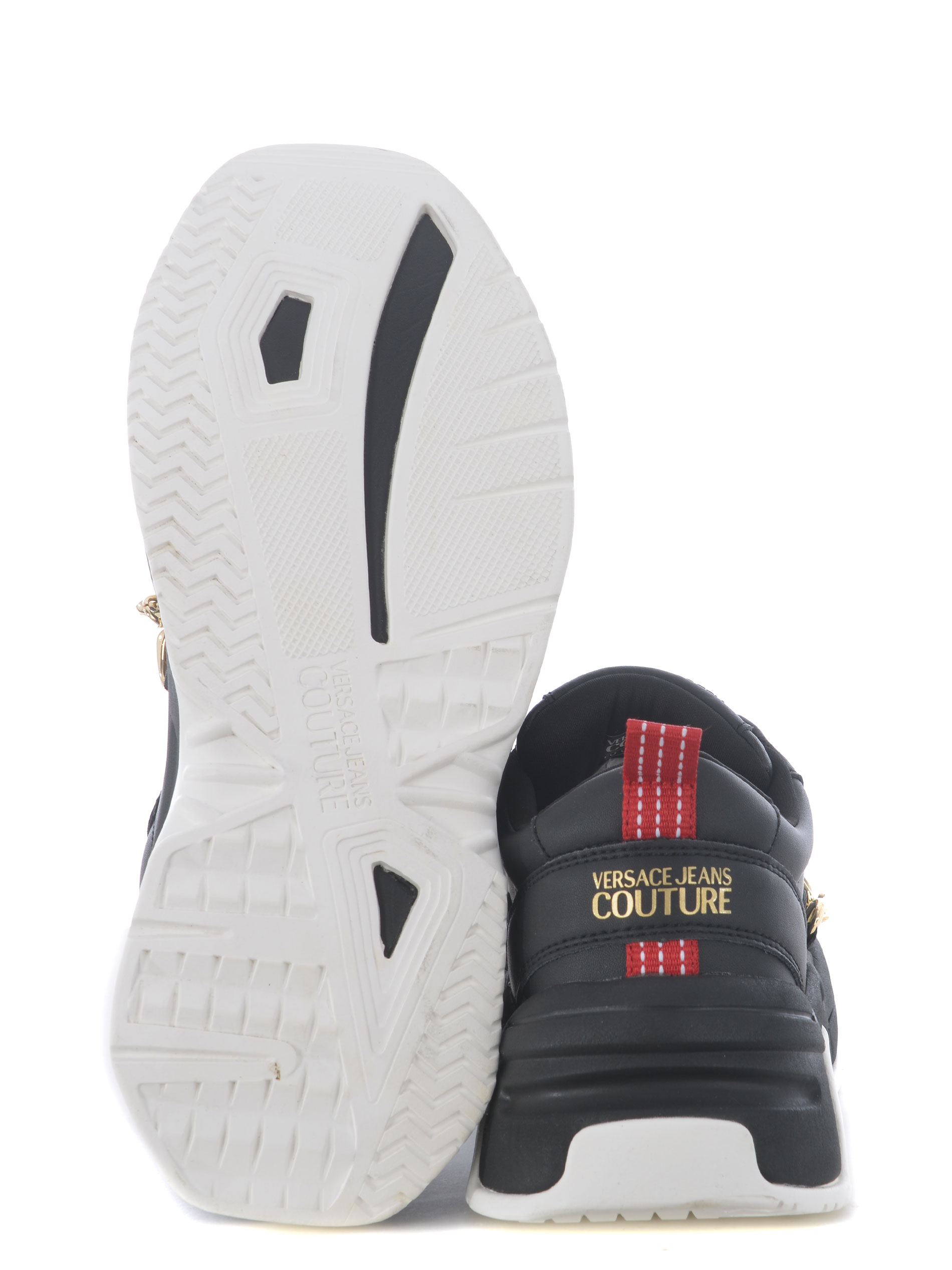 Versace Jeans Couture leather sneakers - VERSACE JEANS - Tufano Moda