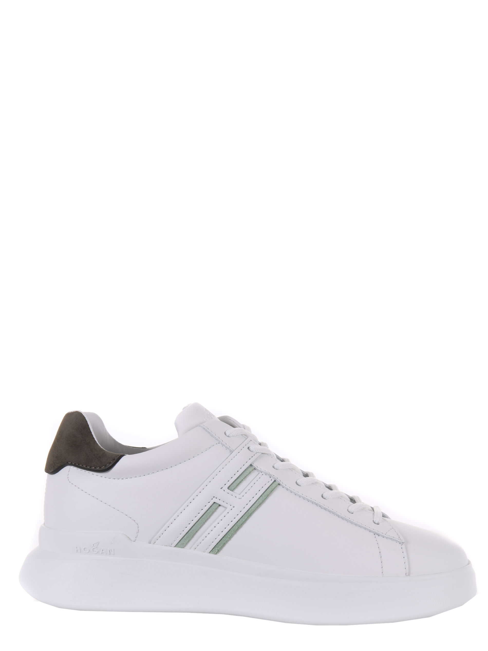Hogan Sneakers  H580 Blackgreenwhite In Green,white