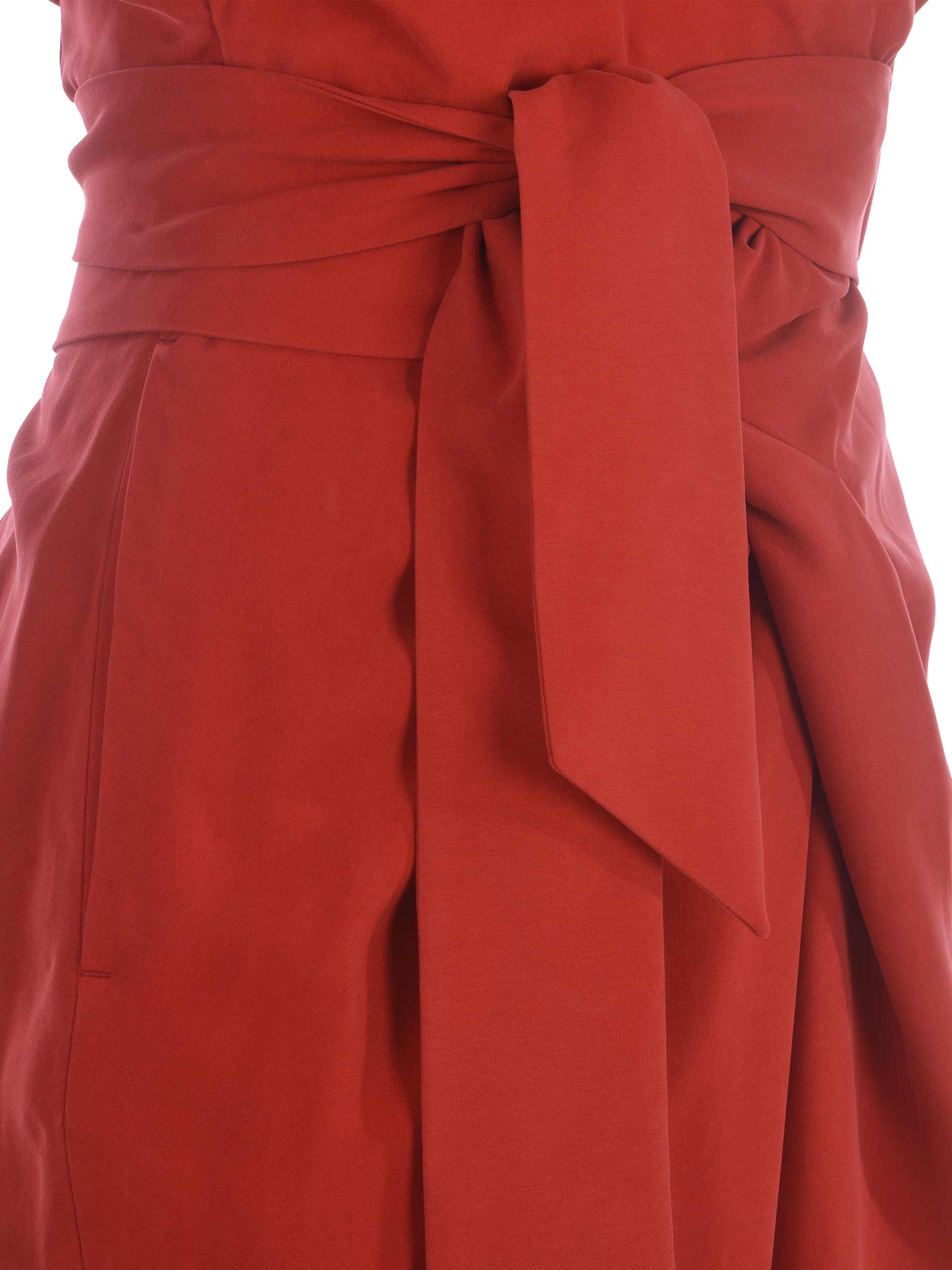 Max Mara Tuta Rossa Max Mara Red Jumpsuit Discount