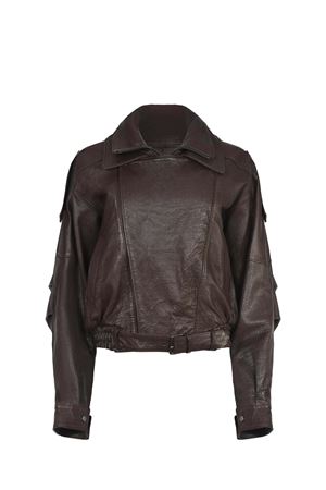 Alessandra Grimoldi jacket  ALESSANDRA GRIMOLDI | Jacket | GIACCA YSLMARRONE