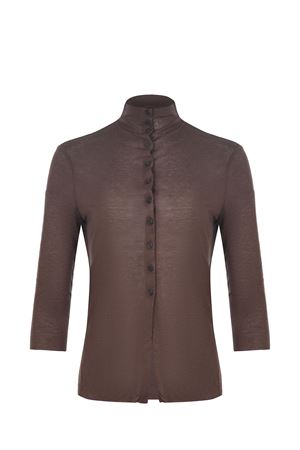 Alysi sweater  ALYSI | Sweater | 165418A5023-CHOCO