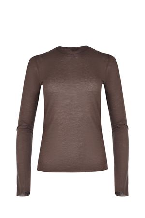 Alysi sweater  ALYSI | Sweater | 165421A5023-CHOCO