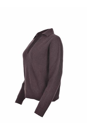 Alysi sweater  ALYSI | Sweater | 265465A5236-CHOCO