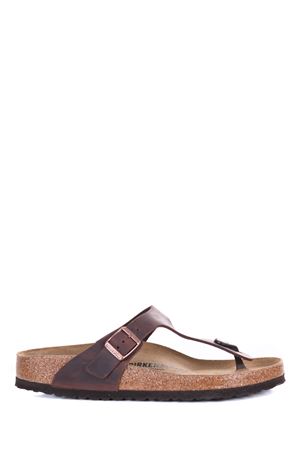 Ciabatte infradito Birkenstock gizeh habana BIRKENSTOCK | Ciabatte | 743831OILED LEATHER