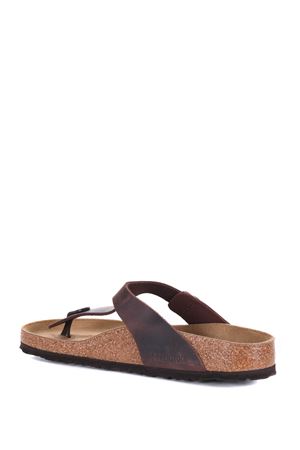 Ciabatte infradito Birkenstock gizeh habana BIRKENSTOCK | Ciabatte | 743831OILED LEATHER