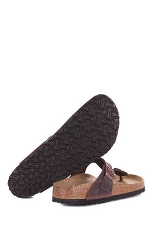 Ciabatte infradito Birkenstock gizeh habana BIRKENSTOCK | Ciabatte | 743831OILED LEATHER