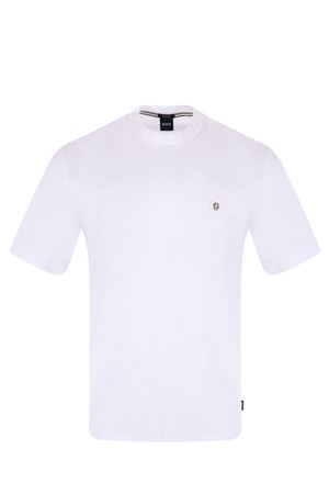 Boss white cotton T-shirt BOSS | T-shirt | 5052029810263030-103