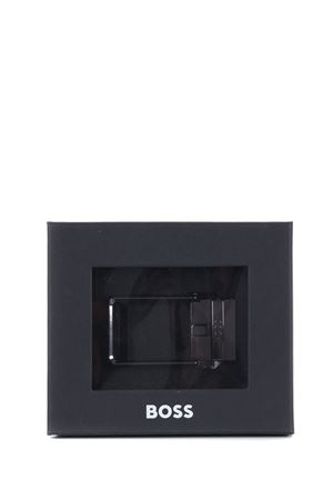 Boss black leather belt BOSS | Belt | 5053704910245669-002