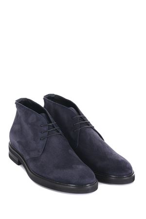 Jerold Wilton suede ankle boots JEROLD WILTON | Shoes | 412-5033LIGHTCESCHEMIRE-BLEU