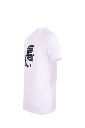 Karl Lagerfeld stretch cotton T-shirt KARL LAGERFELD | T-shirt | 755042553235-10