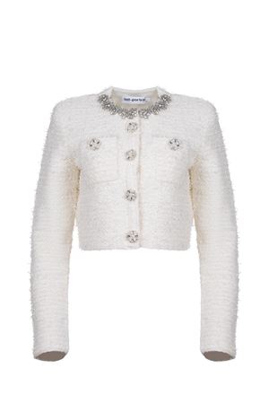 Cream-colored Cardigan Self-Portrait  SELF-PORTRAIT | Cardigan | AW25-028JCREAM