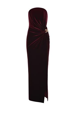 Self-Portrait dress  SELF-PORTRAIT | Dress | AW25-128XBURGUNDY