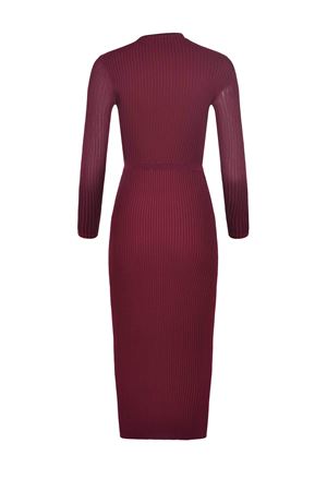 Self-Portrait dress  SELF-PORTRAIT | Dress | PF25-080MBURGUNDY