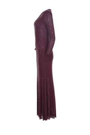Self-Portrait dress  SELF-PORTRAIT | Dress | PF25-122XBURGUNDY