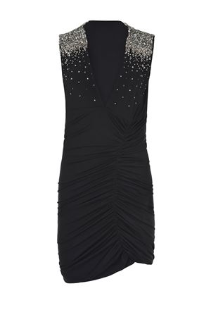 Amen dress  AMEN | Dress | AMS26401BLACK-SILVER